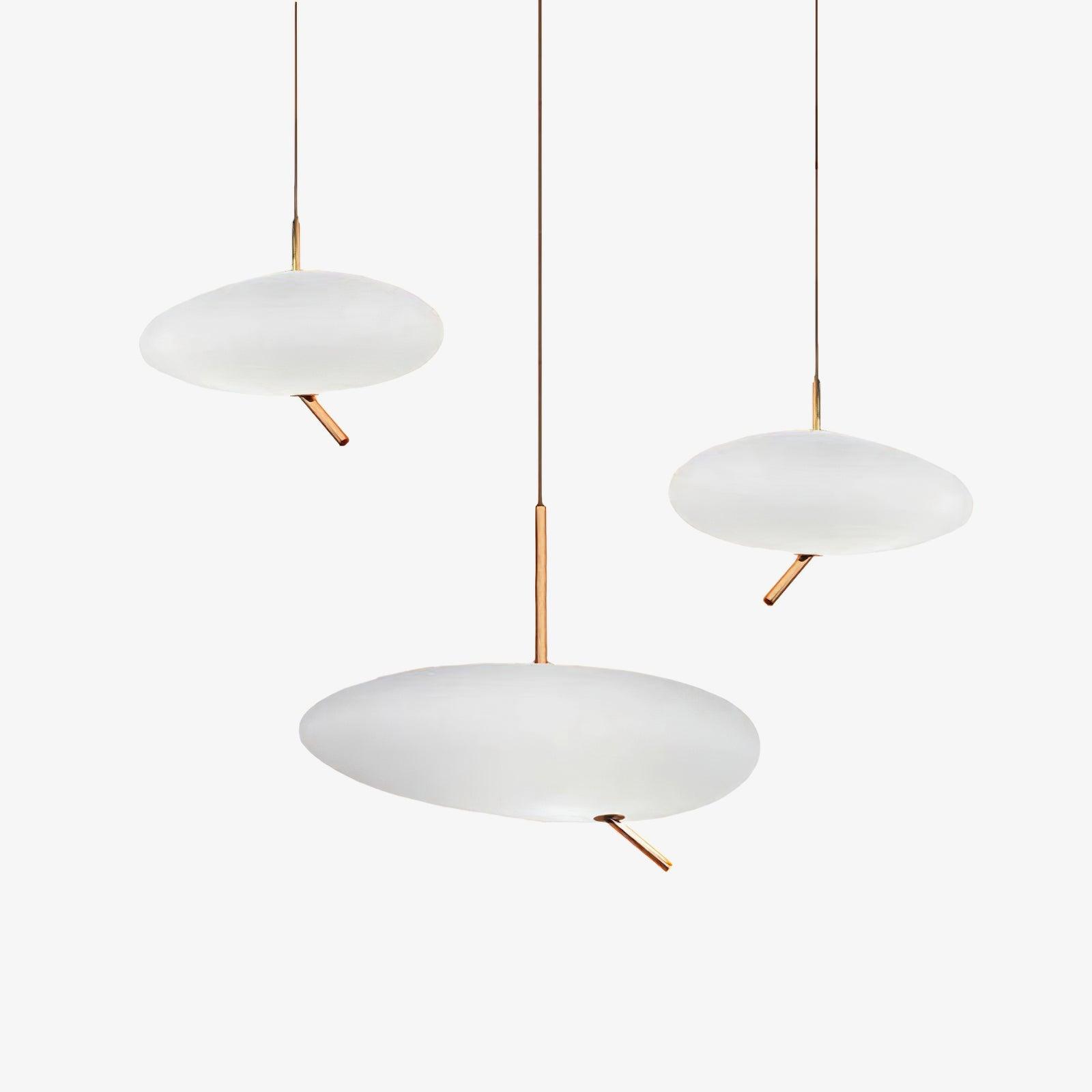 Oneli Suspension Galet Doré Rosé - Neutralighting
