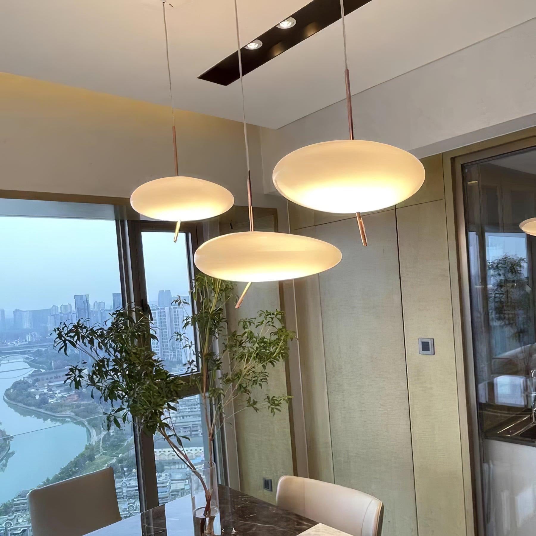 Oneli Suspension Galet Doré Rosé - Neutralighting