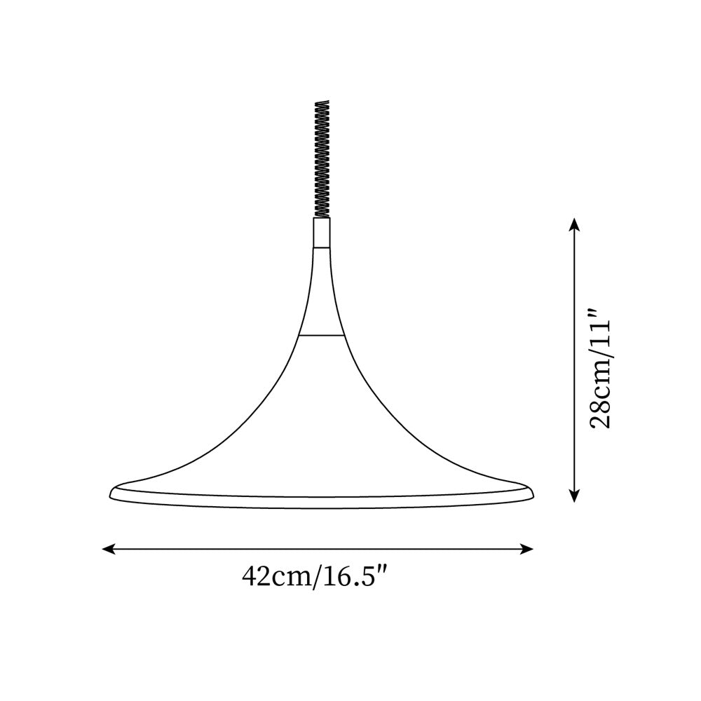 Peill Suspension Trompette Texturé - Neutralighting