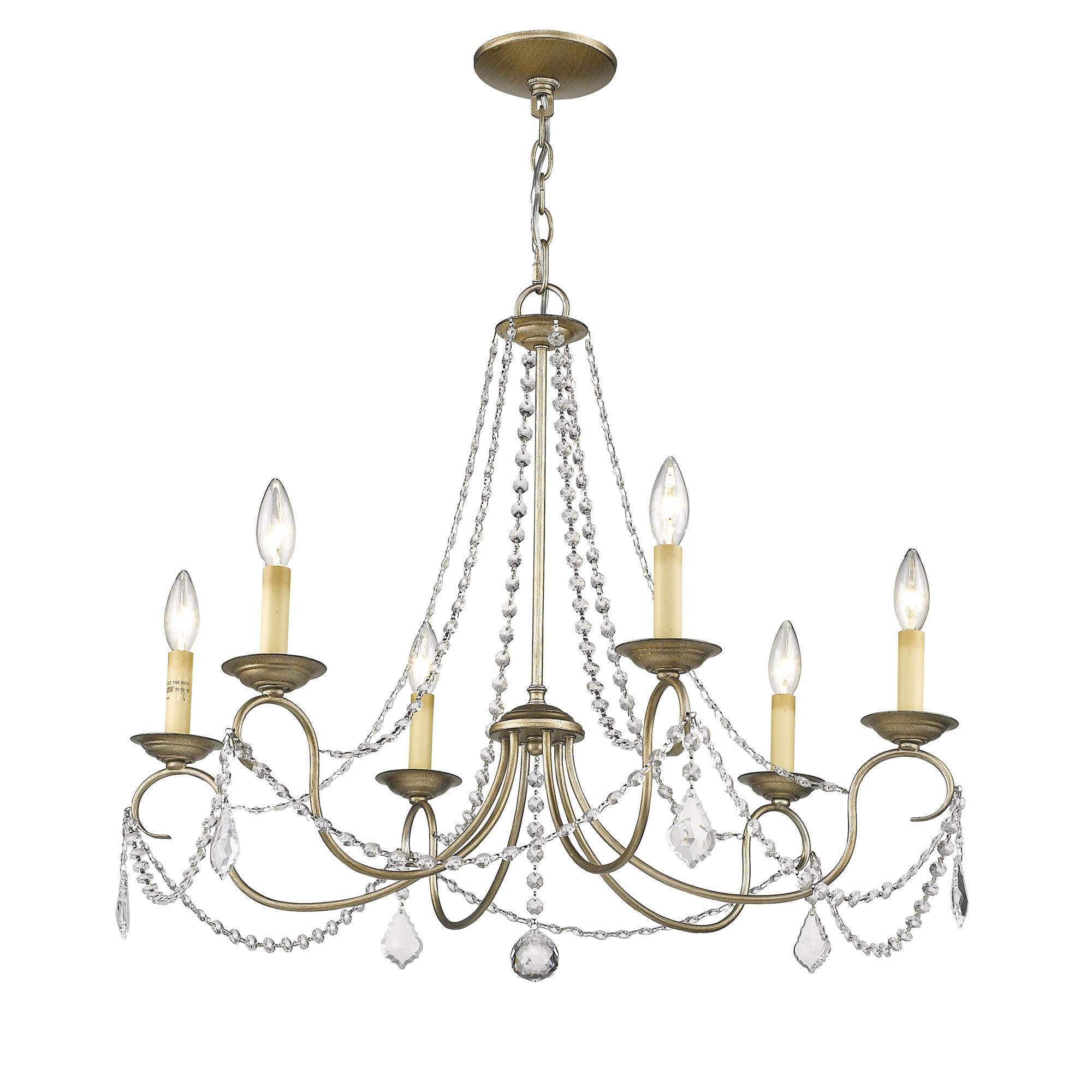 Mysorarae Postmodern Luxury Brass Crystal Chandelier - Lamp Copper