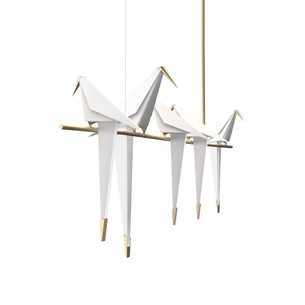 Lustra Chandelier Grue en Papier Sculpturale LED - Neutralighting