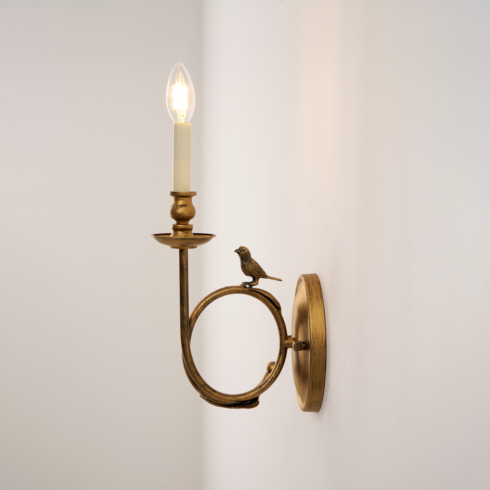 Amelo Applique Murale Intérieure Oiseau Vintage - Neutralighting