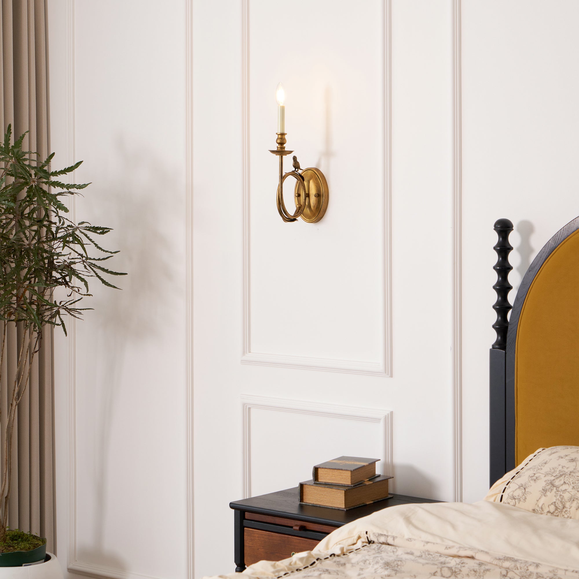 Amelo Applique Murale Intérieure Oiseau Vintage - Neutralighting