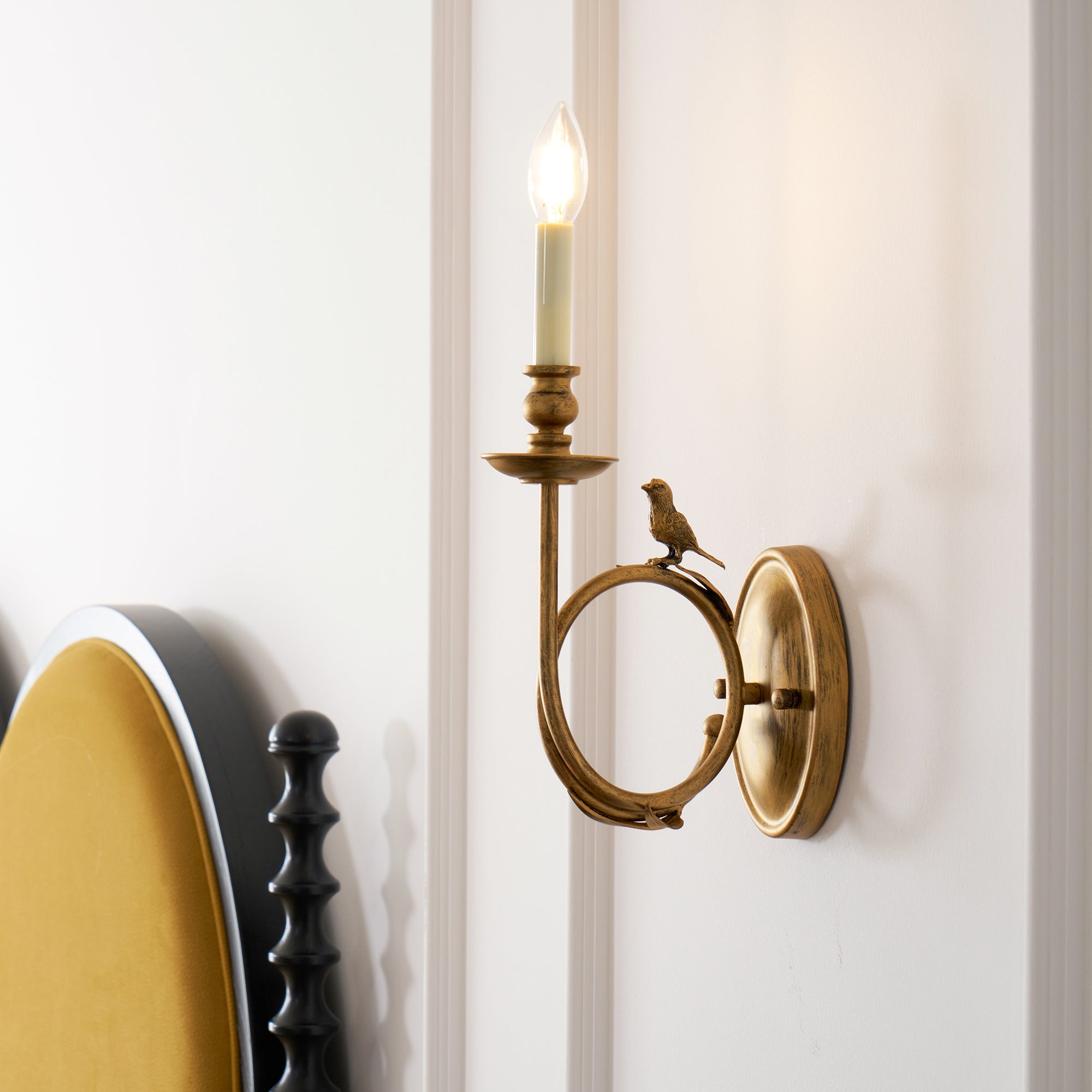 Amelo Applique Murale Intérieure Oiseau Vintage - Neutralighting