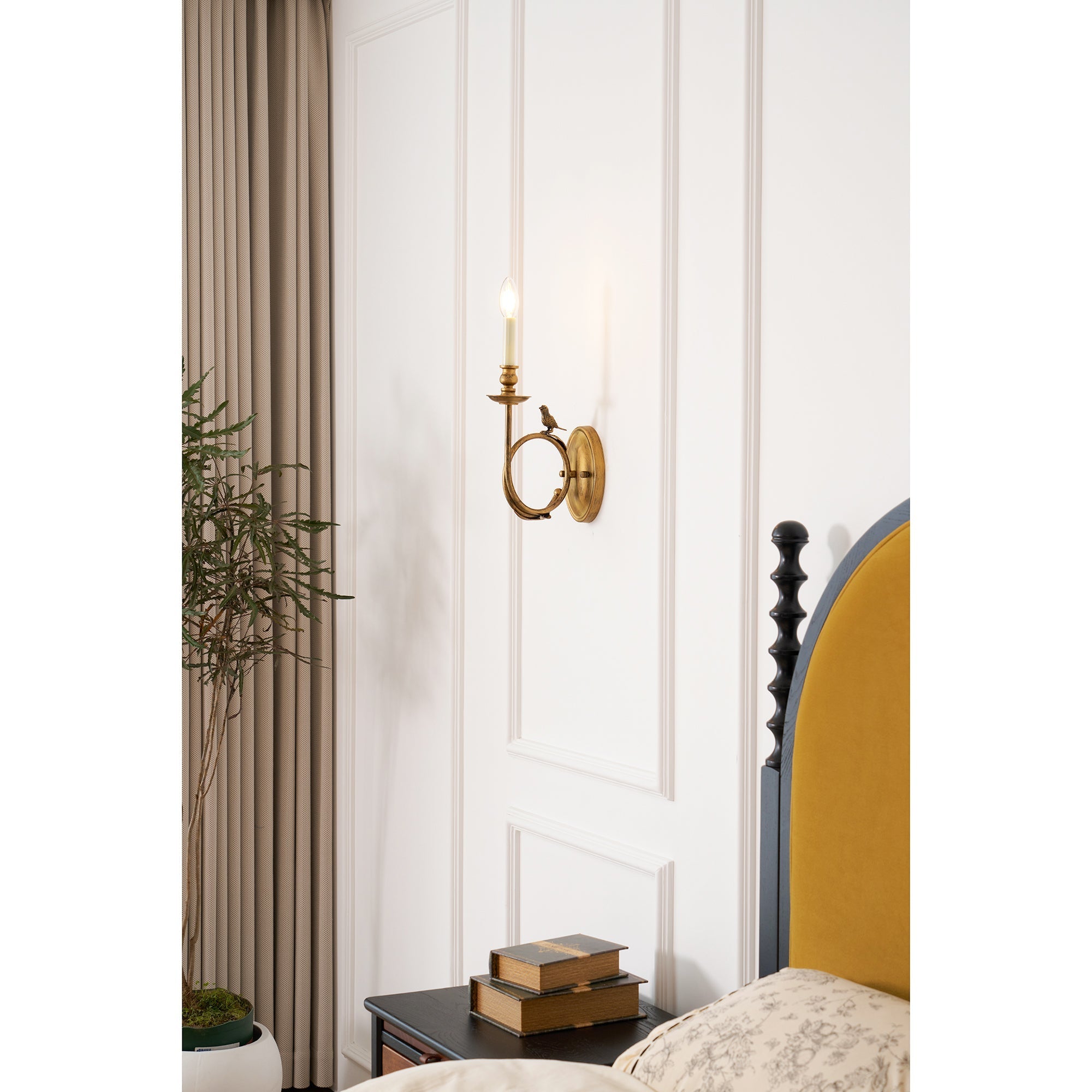 Utheara Applique Murale Métal Oiseau Vintage - Neutralighting