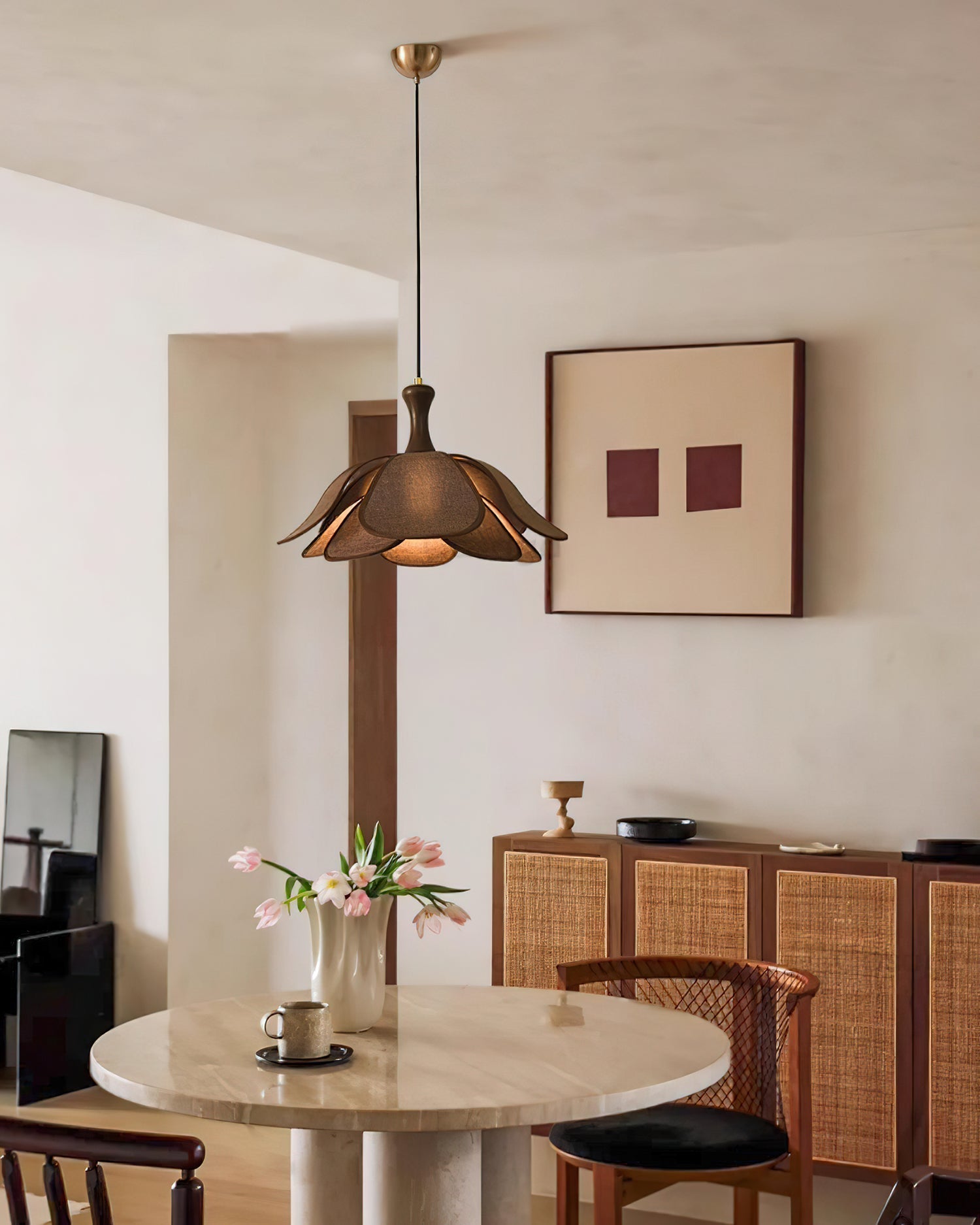 Petalia Organic Petal Pendant Lamp - Letslighting