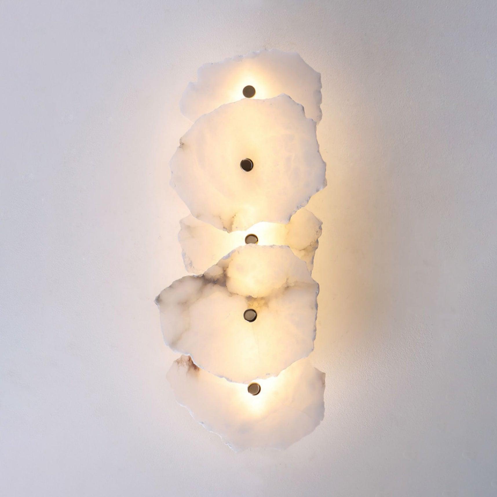 Cevra Applique Murale Fleur en Albâtre - Neutralighting