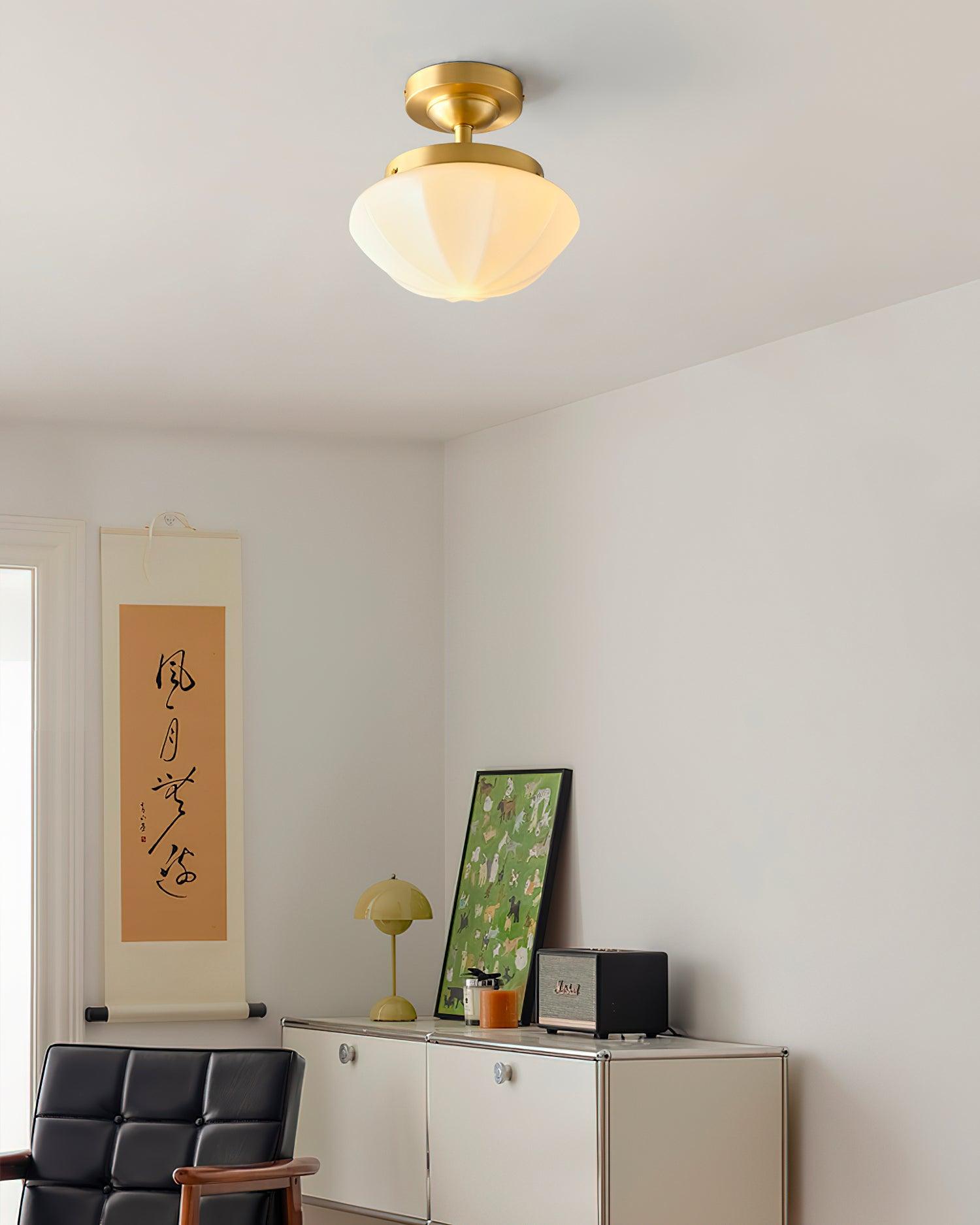Velluto Lampe Plafonnier Métal Moderne - Neutralighting