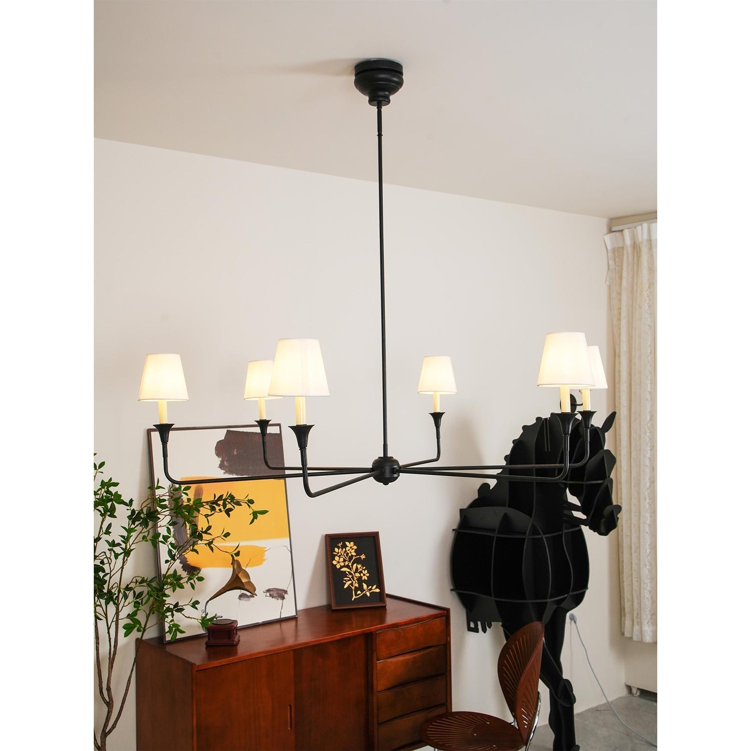 Arthaila Lustre Tissu Grande Industriel Vintage - Neutralighting
