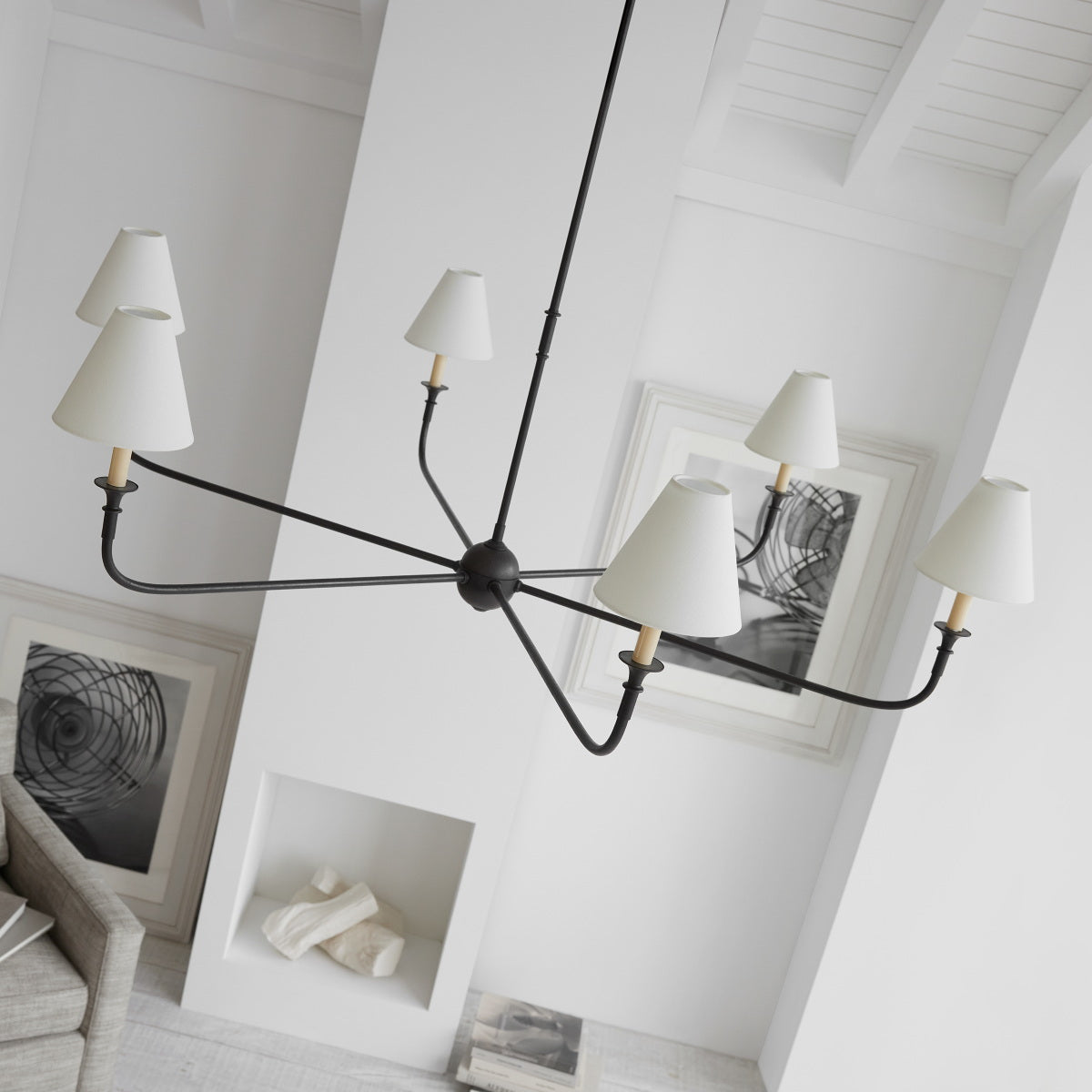 Arthaila Lustre Tissu Grande Industriel Vintage - Neutralighting