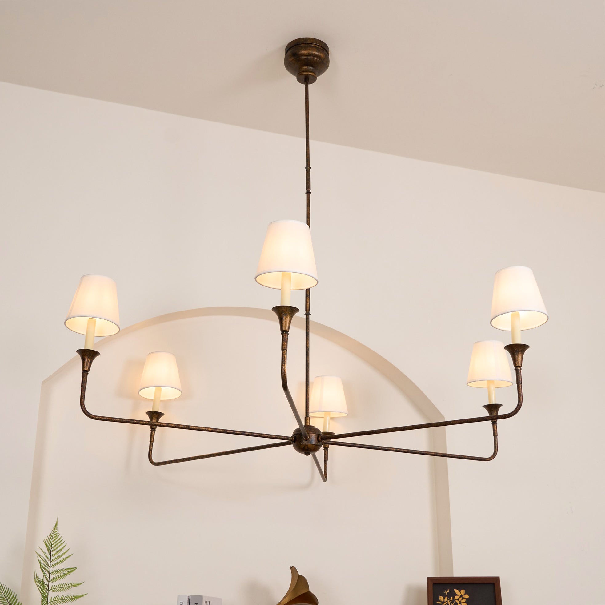 Arthaila Lustre Tissu Grande Industriel Vintage - Neutralighting