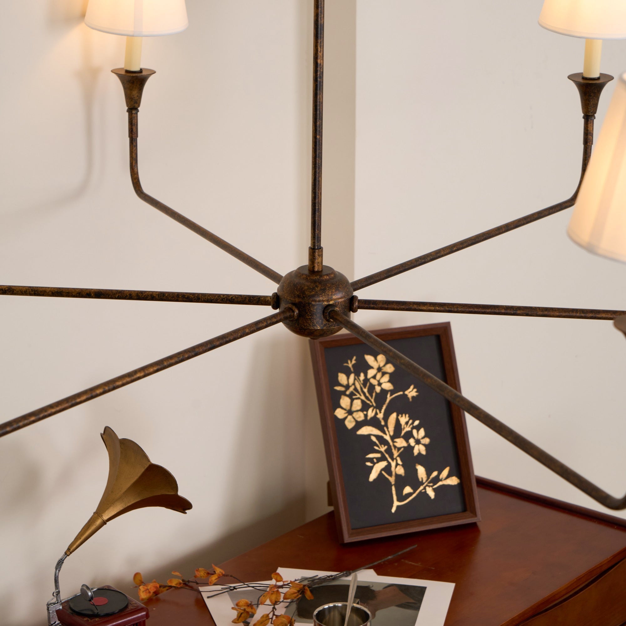 Arthaila Lustre Tissu Grande Industriel Vintage - Neutralighting