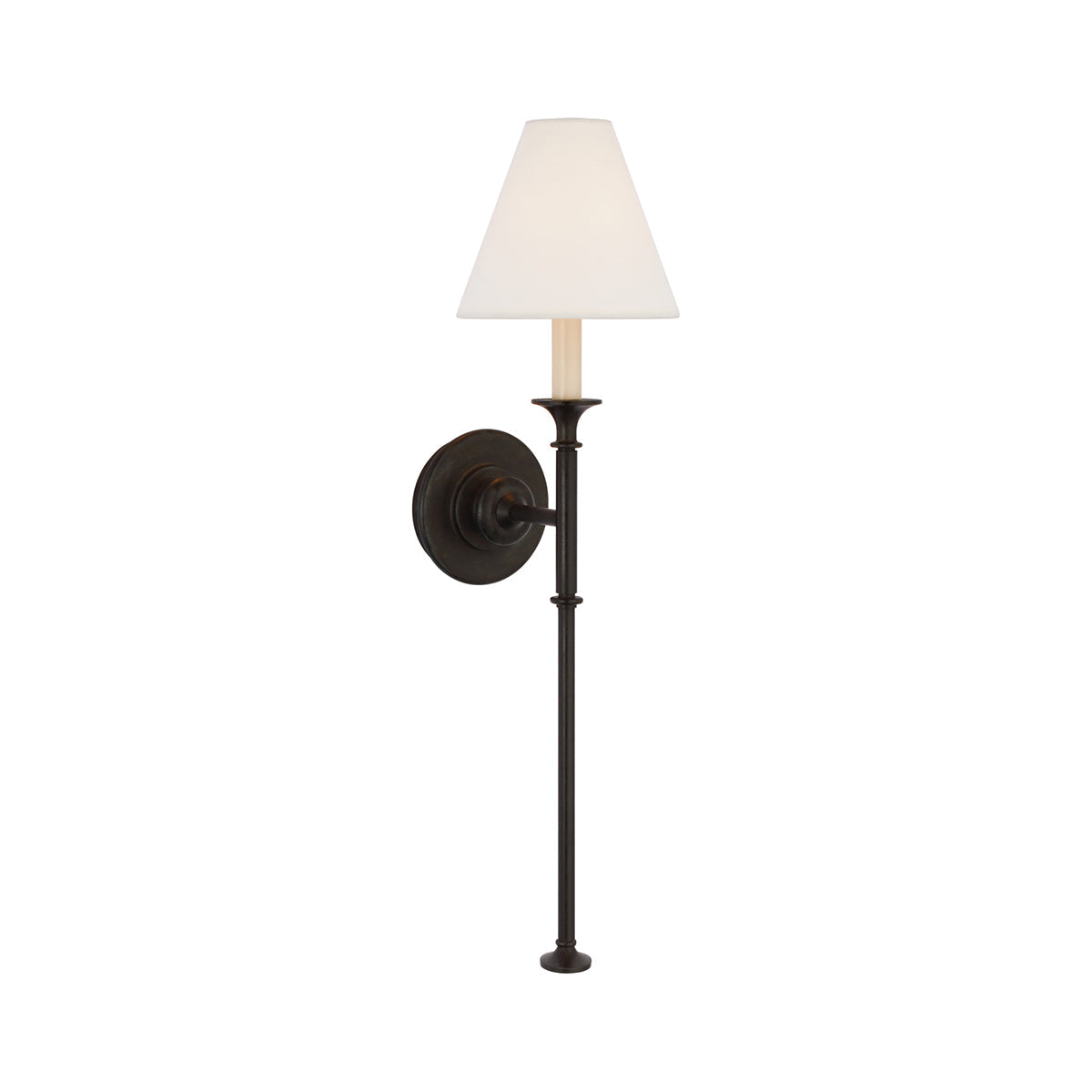 Cygnus Applique Murale Tissu Noir Minimaliste Traditionnelle Moderne - Neutralighting