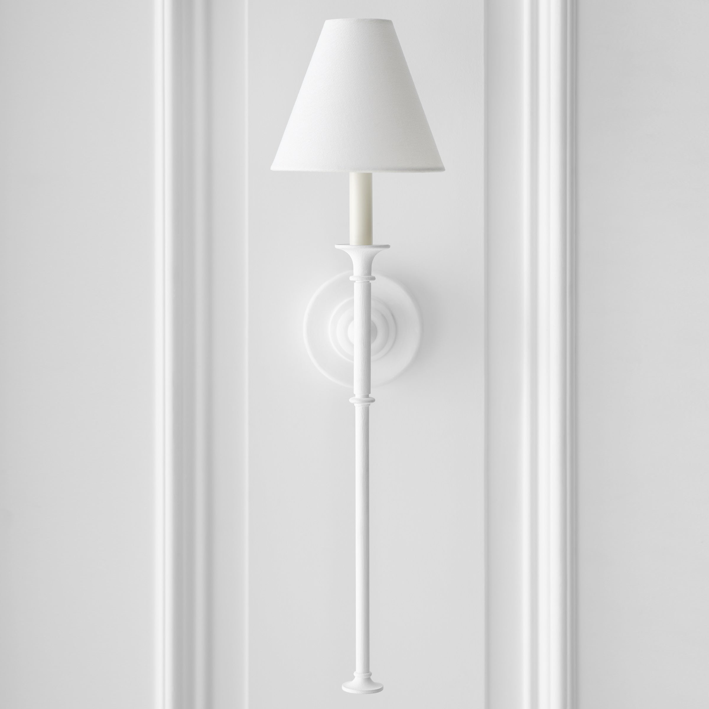 Cygnus Applique Murale Tissu Noir Minimaliste Traditionnelle Moderne - Neutralighting