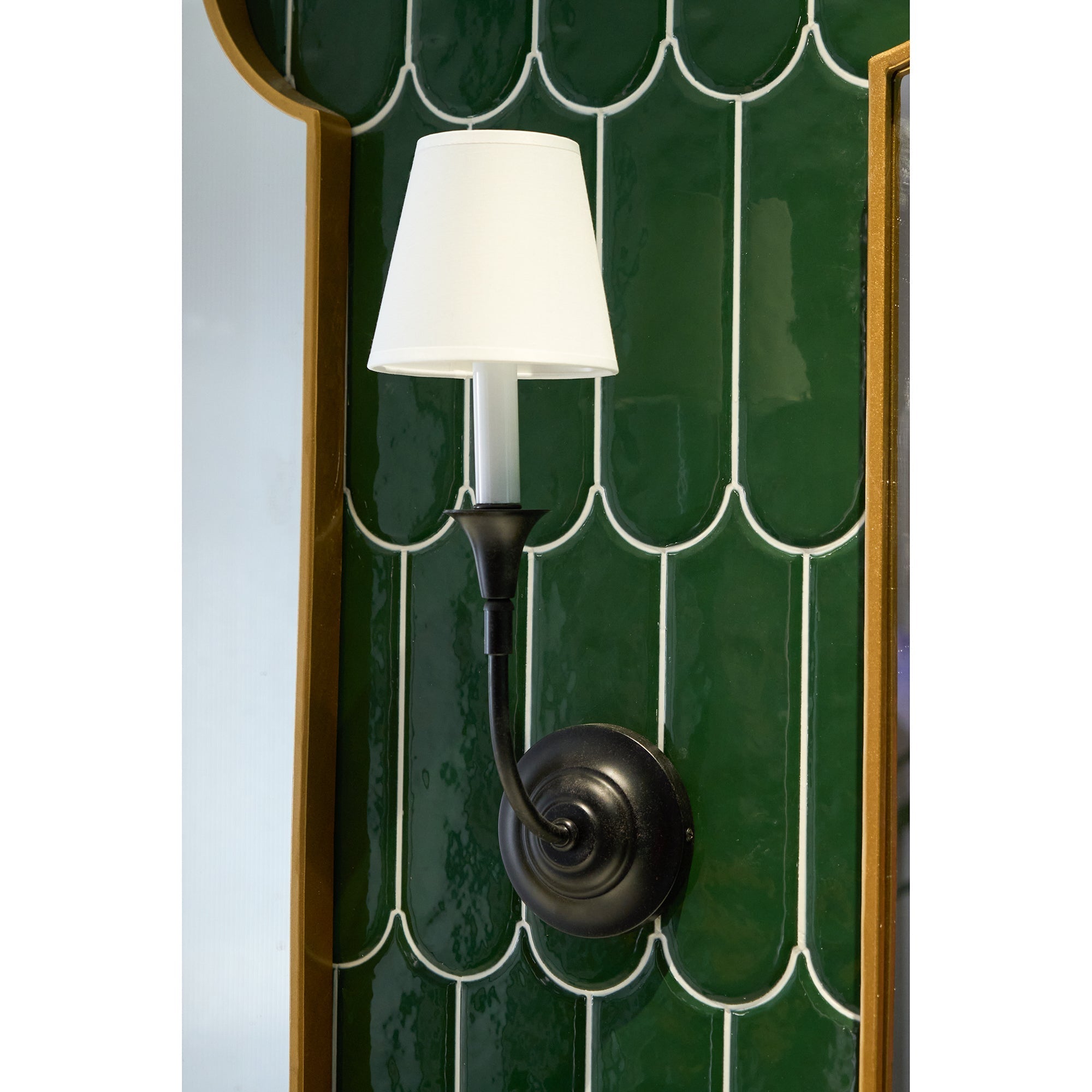 Cygnus Applique Murale Tissu Noir Minimaliste Traditionnelle Moderne - Neutralighting
