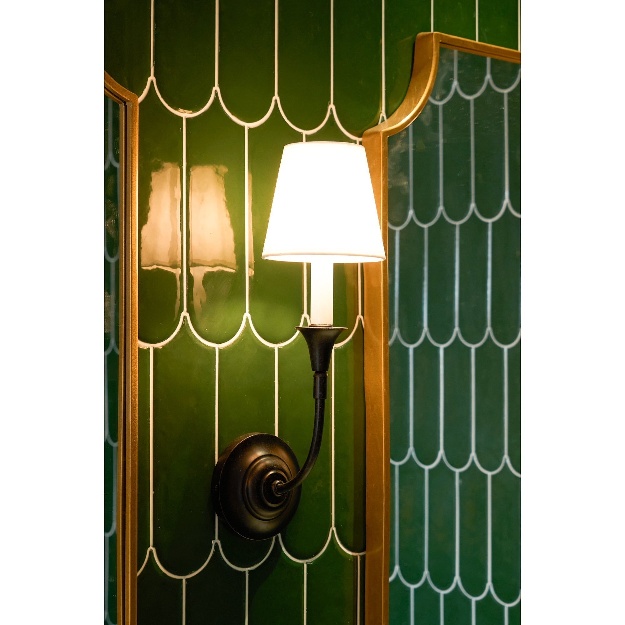 Cygnus Applique Murale Tissu Noir Minimaliste Traditionnelle Moderne - Neutralighting