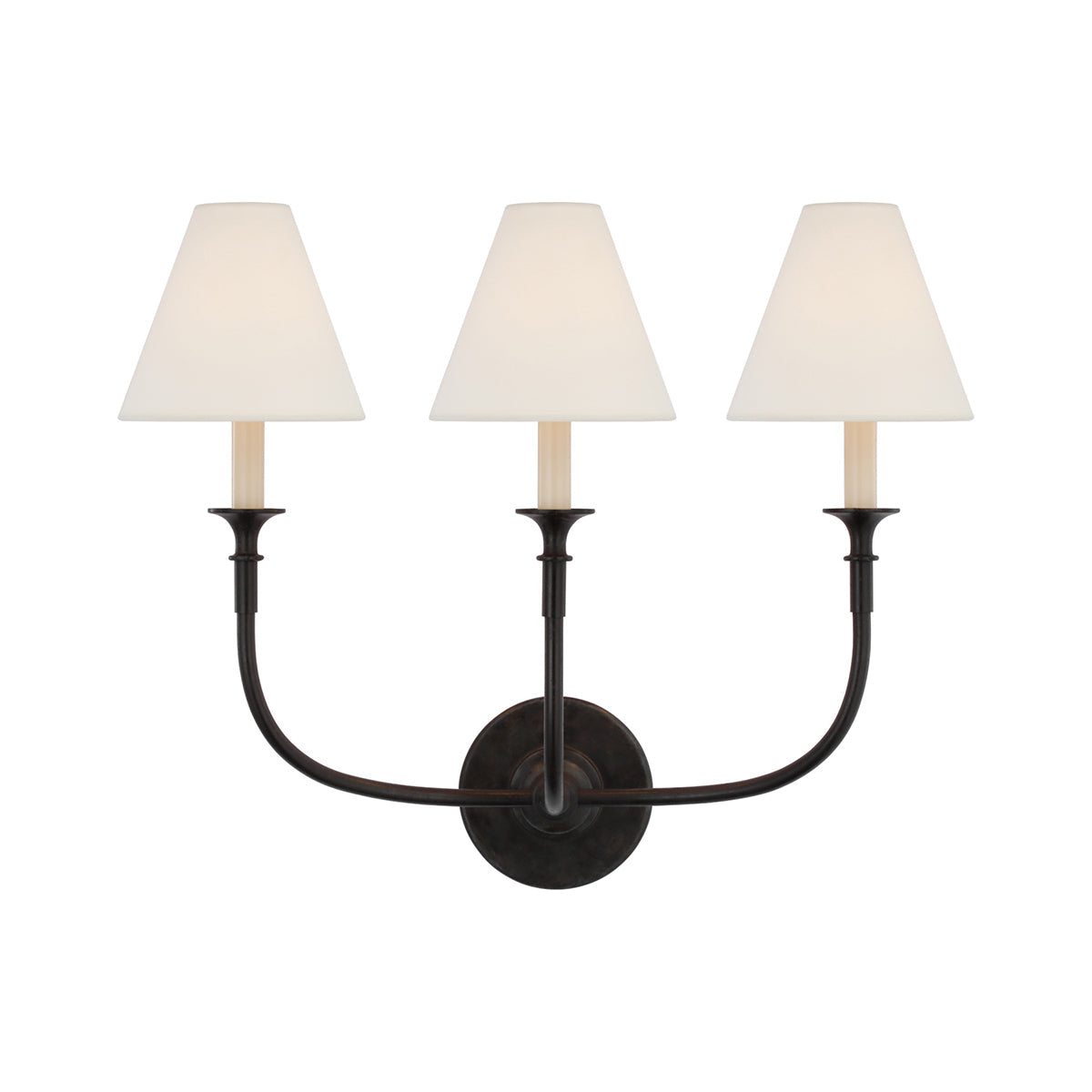 Cygnus Applique Murale Tissu Noir Minimaliste Traditionnelle Moderne - Neutralighting