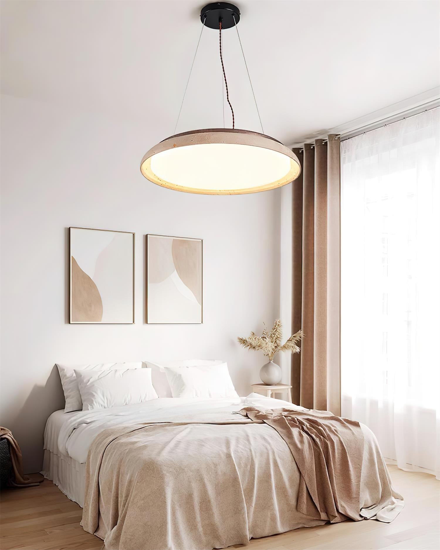 Ritta Lampe Pendante Moderne Travertin - Neutralighting