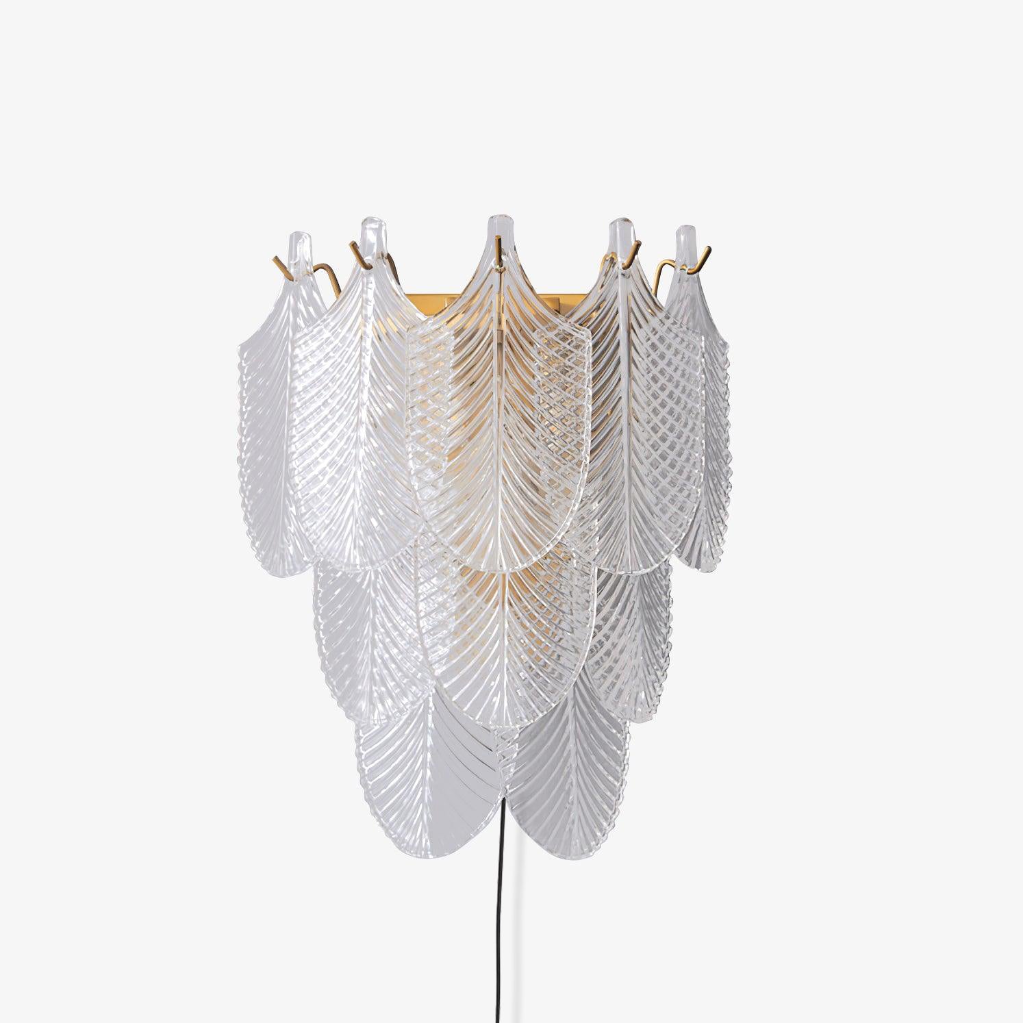 Lustra Wall Sconce Brass Murano Glass - Neutralighting