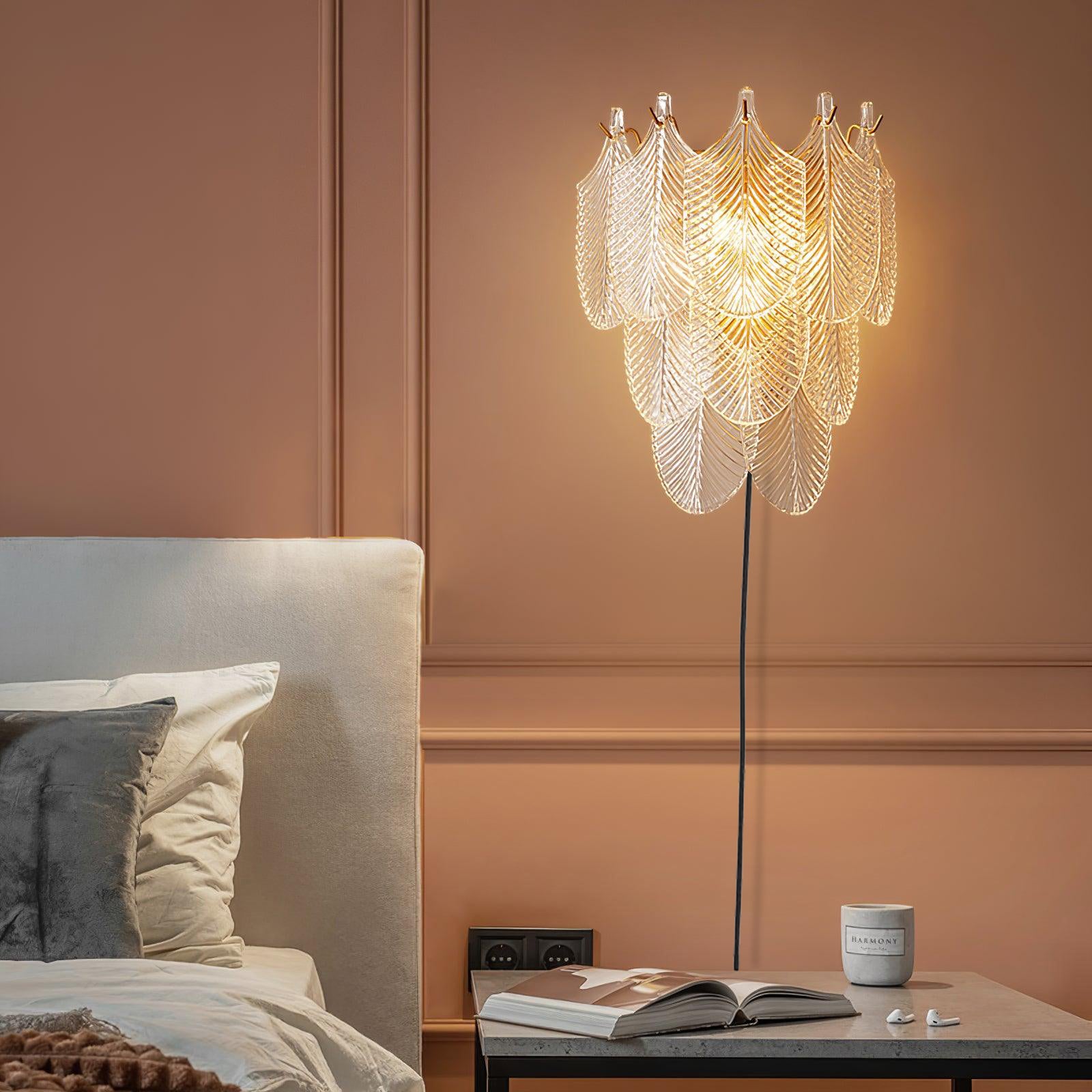 Lustra Wall Sconce Brass Murano Glass - Neutralighting