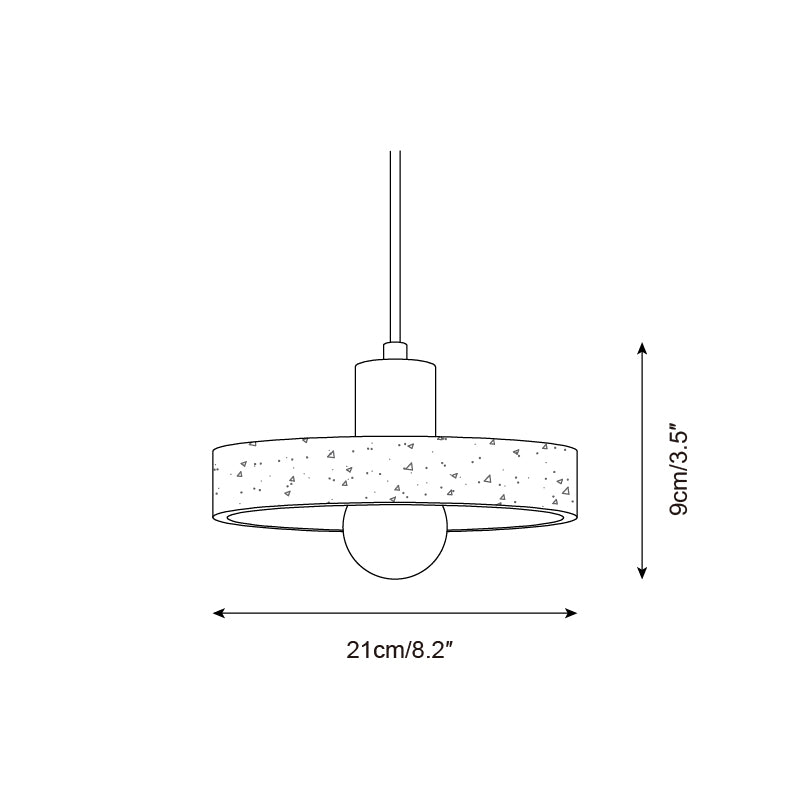 Ritta Lampe Pendante Travertin Moderne En Groupe - Neutralighting
