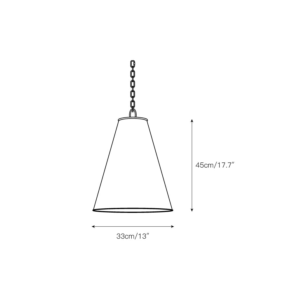 Eursorion Modern Minimalist Metal Pendant Light - Lamp Copper