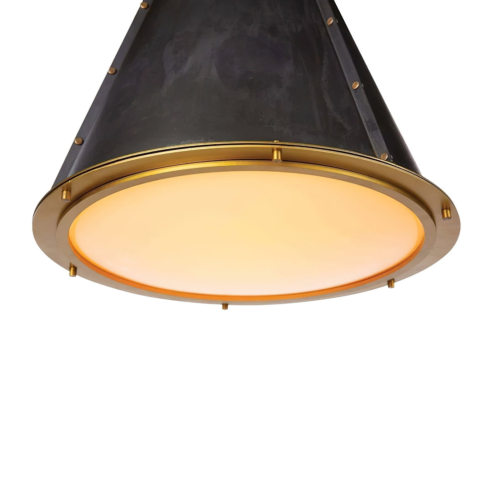 Eursorion Modern Minimalist Metal Pendant Light - Lamp Copper