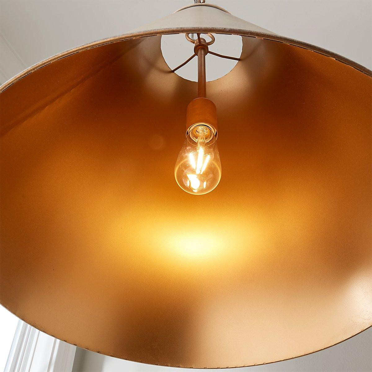 Eursorion Modern Minimalist Metal Pendant Light - Lamp Copper
