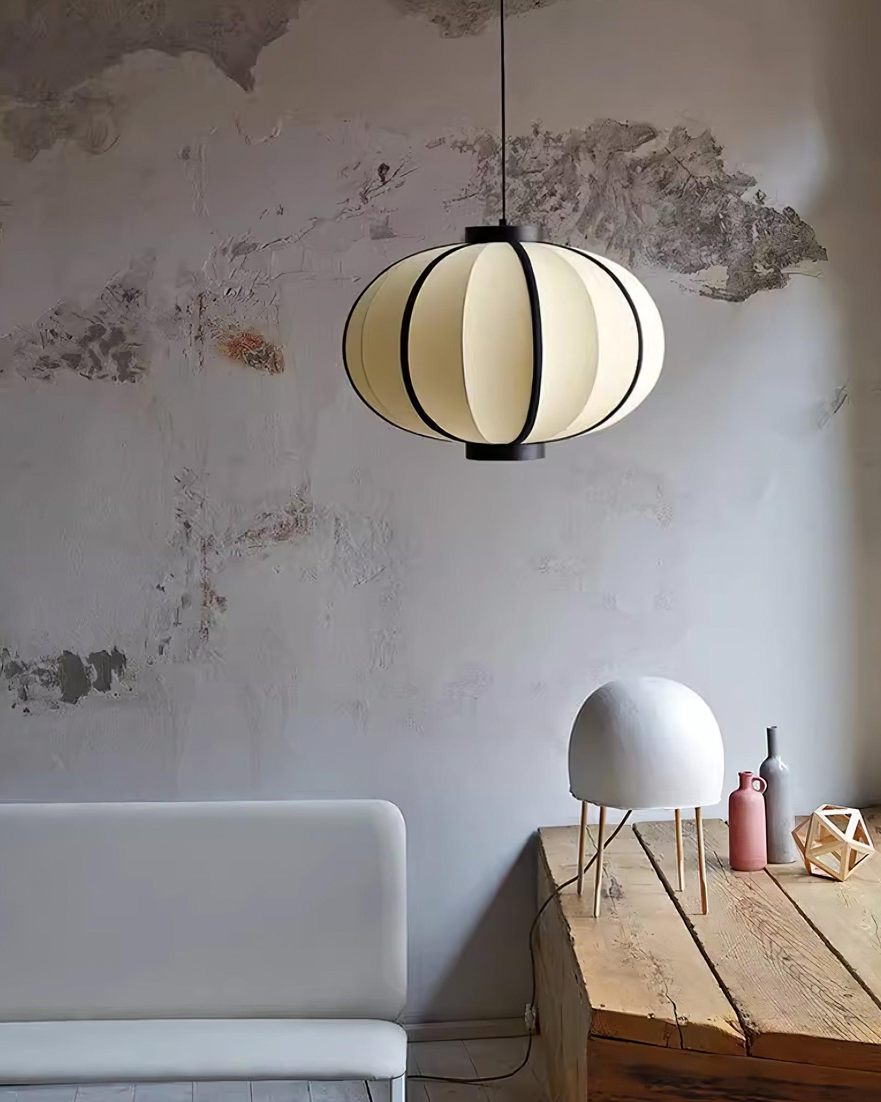 Auro Lampe Pendante Abat-jour Lanternes en Tissu - Neutralighting