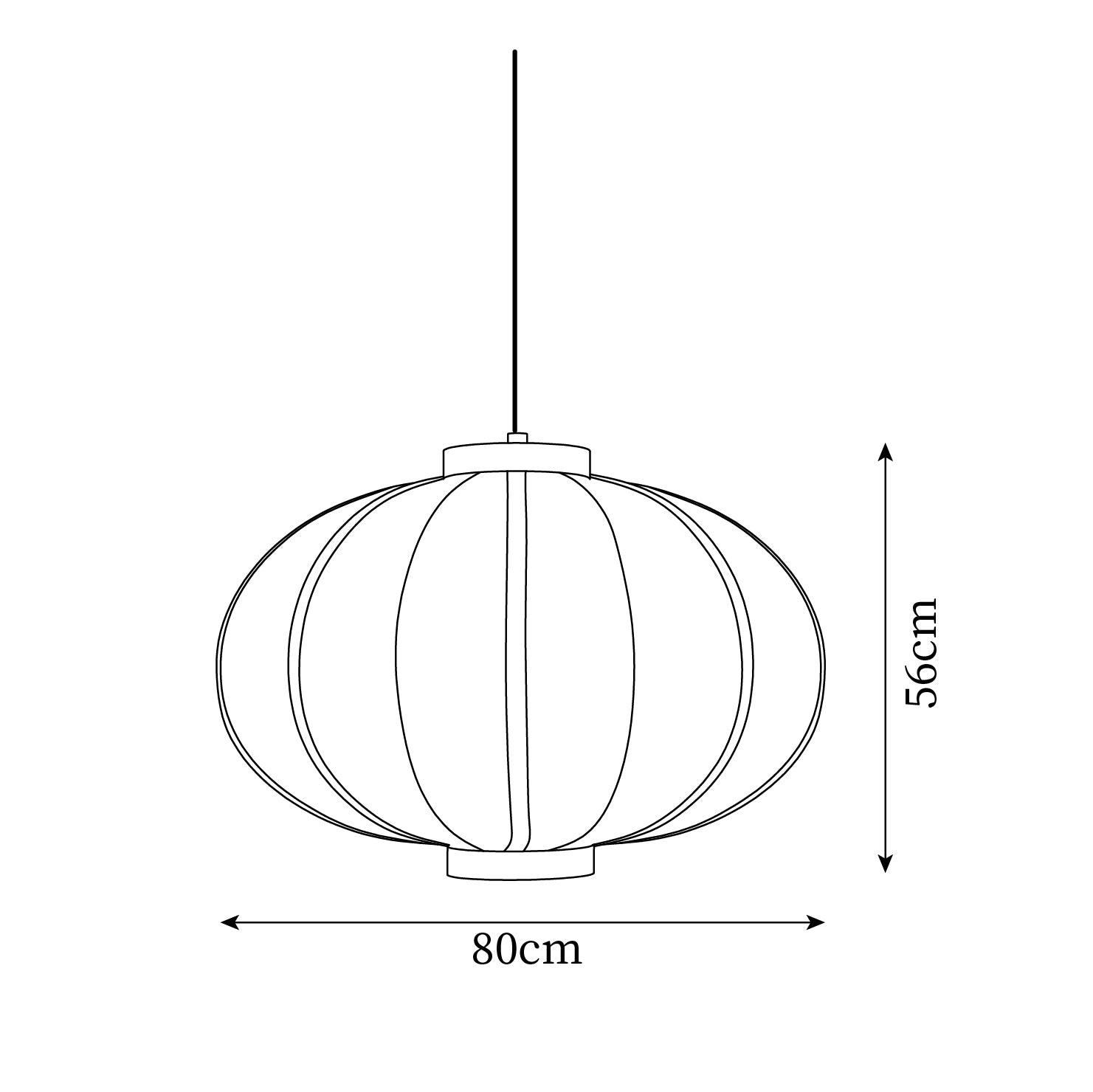 Auro Lampe Pendante Abat-jour Lanternes en Tissu - Neutralighting