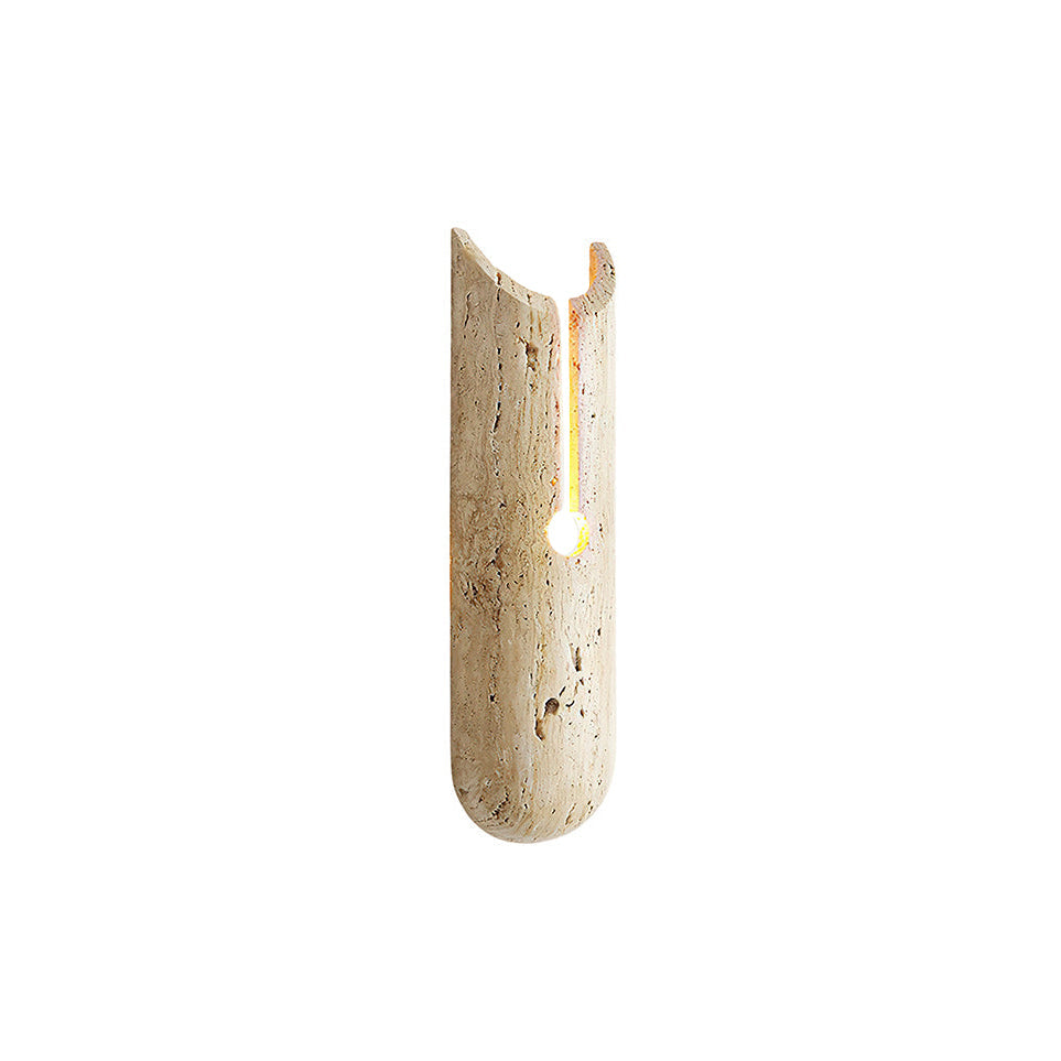 Olnorila Modern Minimalist Travertine Wall Lamp - Lamp Copper