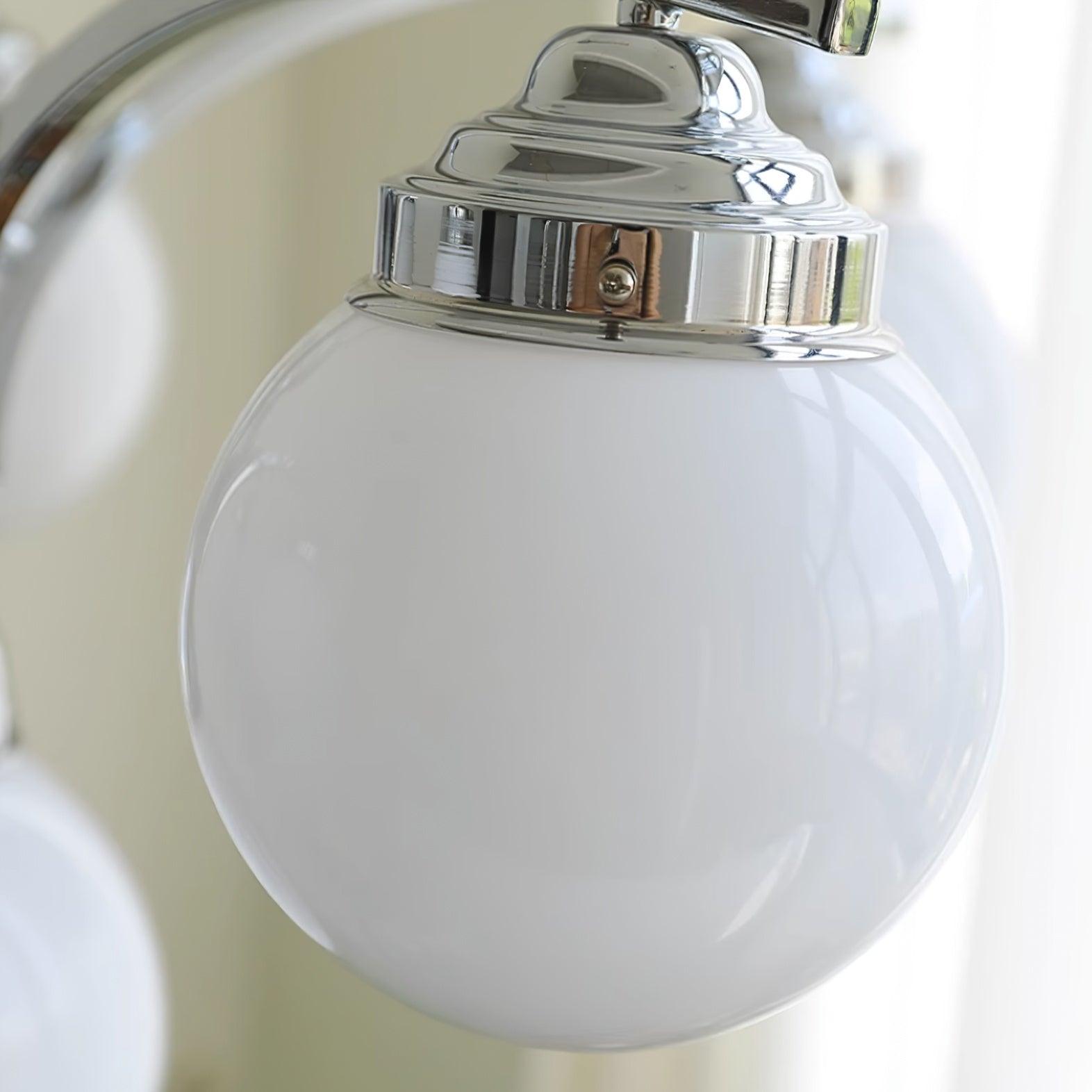 Salamanca Lustre Verre Chrome Élégant - Neutralighting