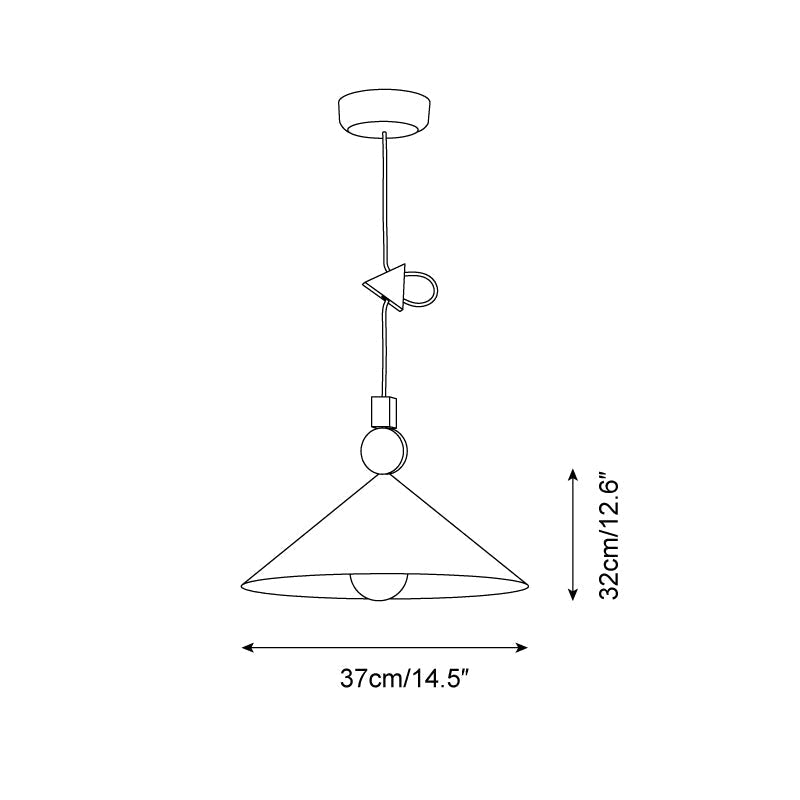 Pixel Suspension Formes Géométriques Primaires - Neutralighting