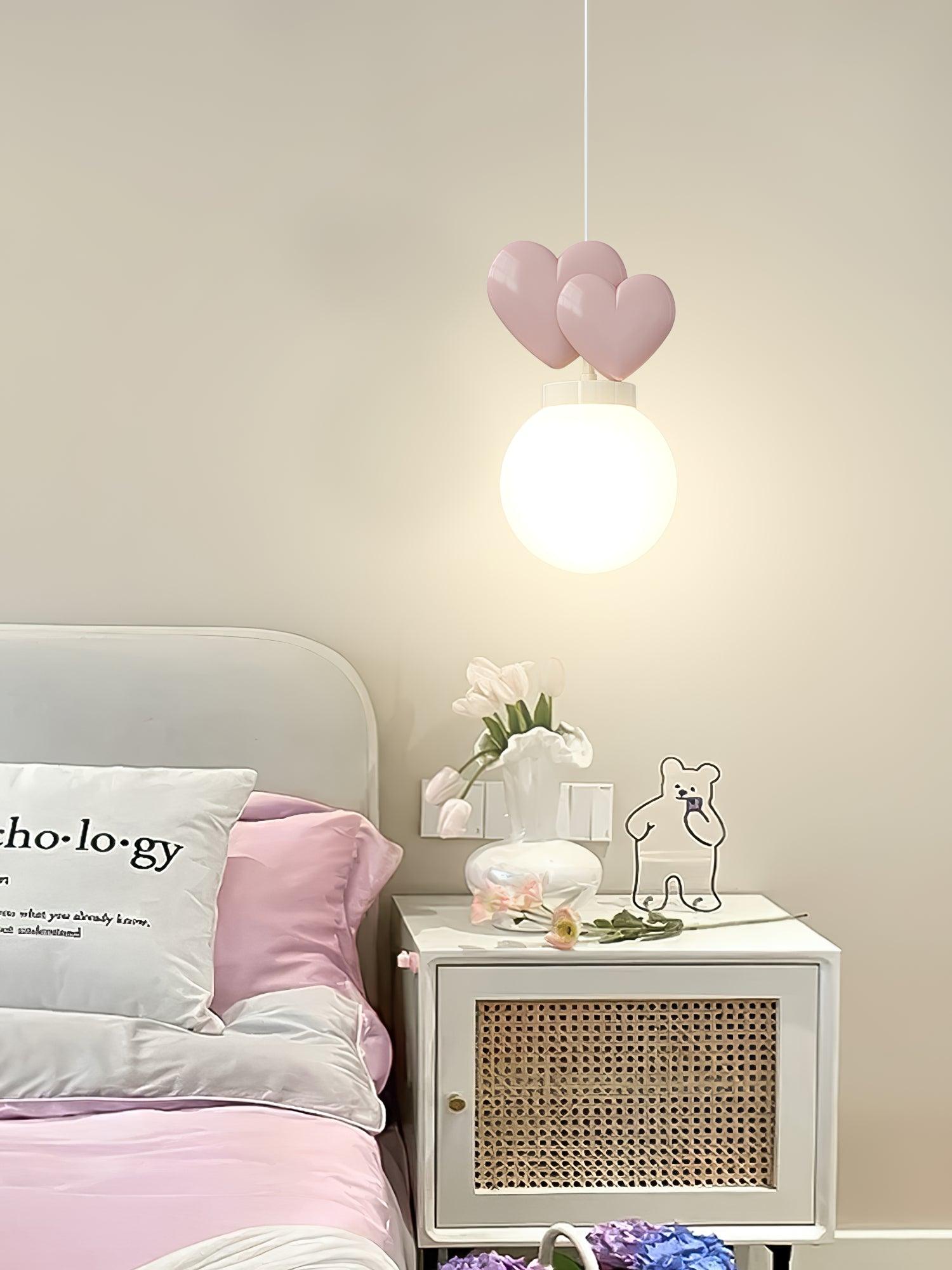 Riva Applique Murale Résine Cœur Verre - Neutralighting