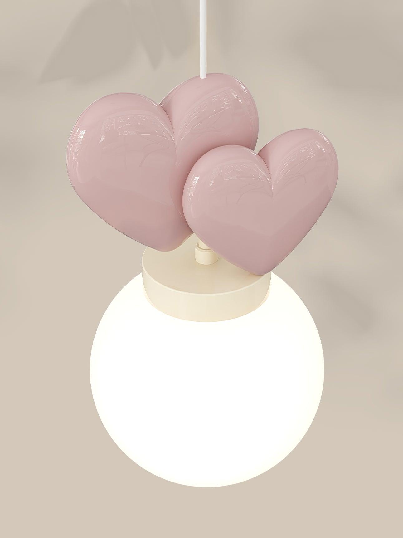 Riva Applique Murale Résine Cœur Verre - Neutralighting