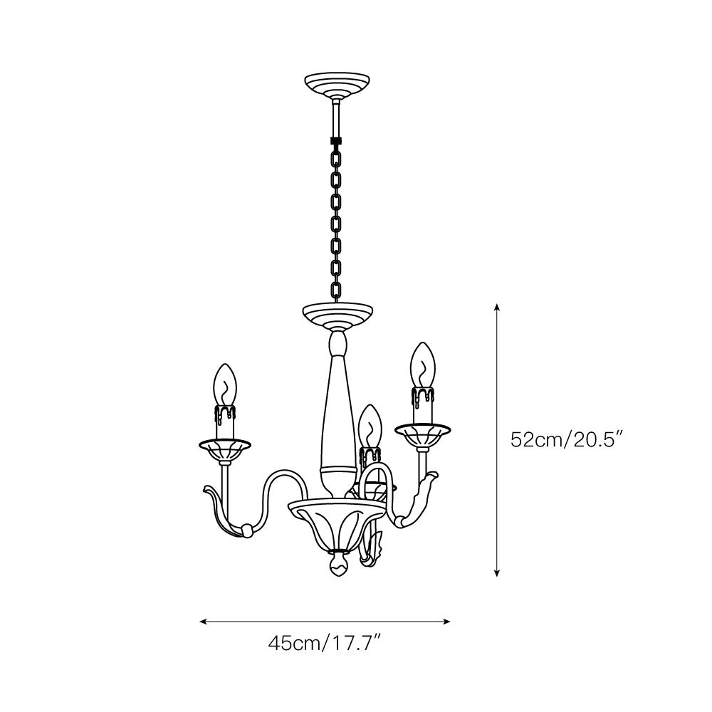 Cevynara Postmodern Luxury Metal Chandelier - Neutralighting
