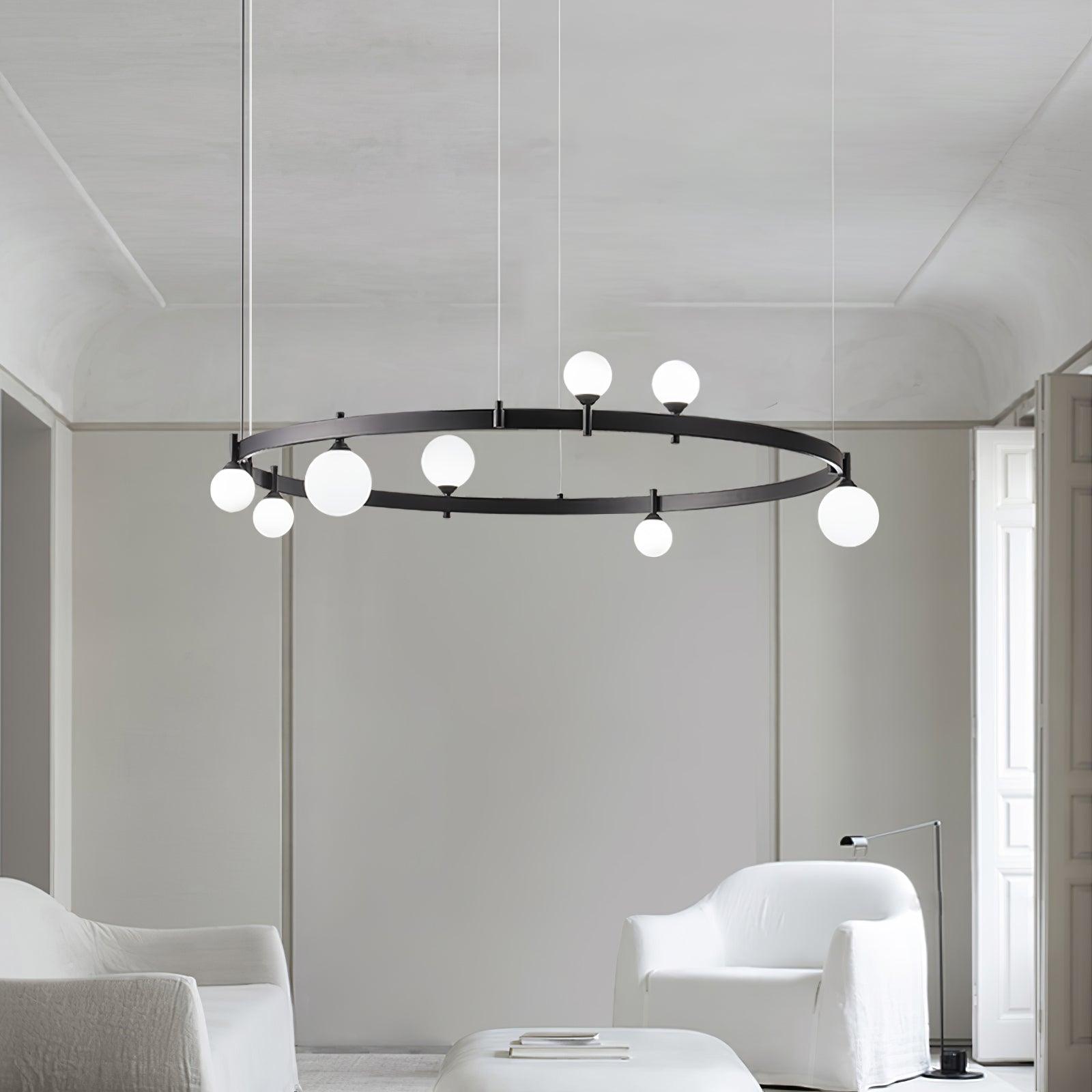 Linea Chandelier Rond Axis - Neutralighting