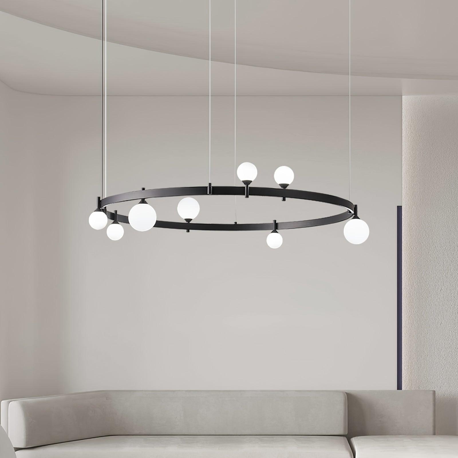 Linea Chandelier Rond Axis - Neutralighting