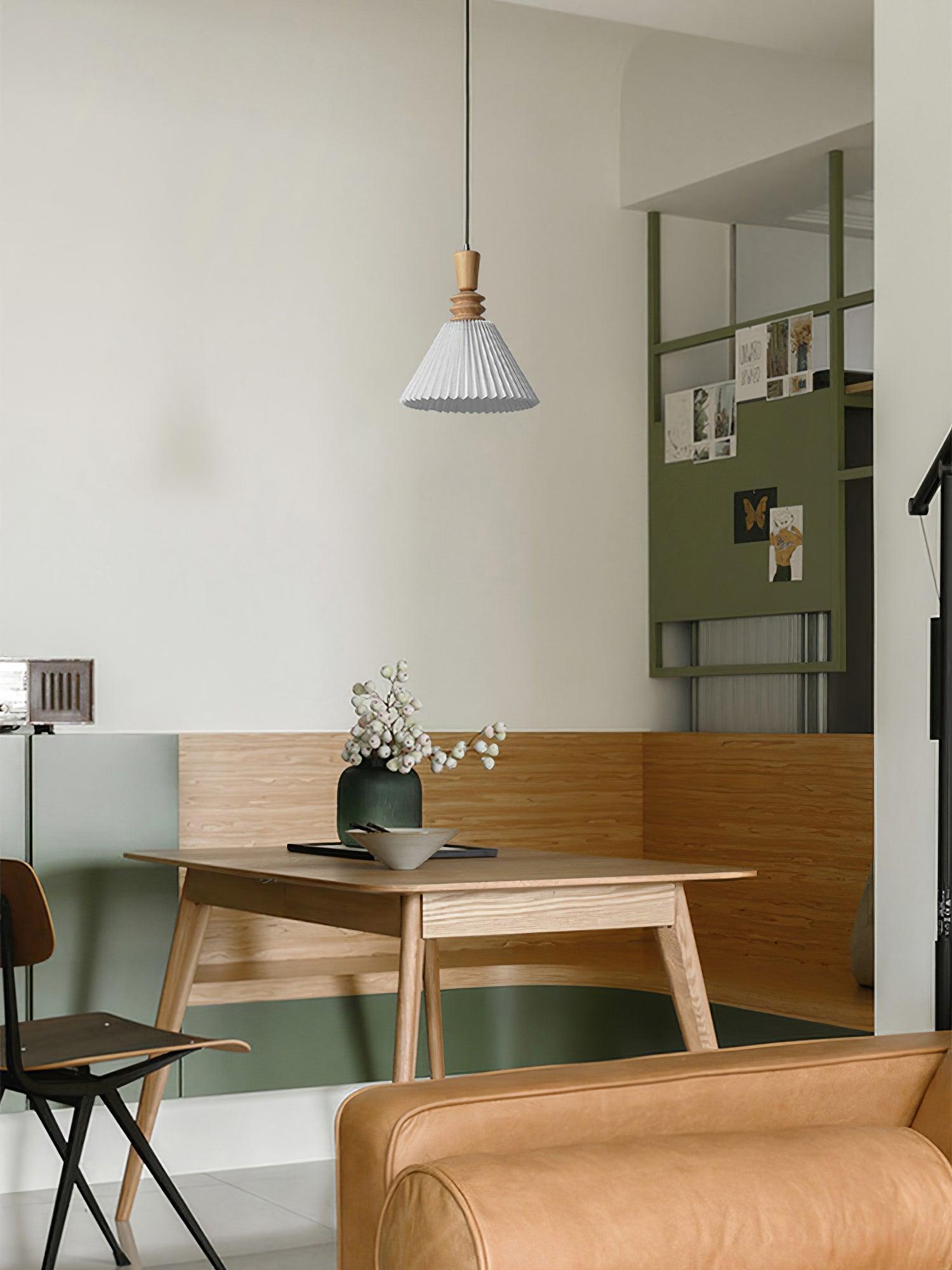 Eurrinion Wood Pendant Light - Letslighting
