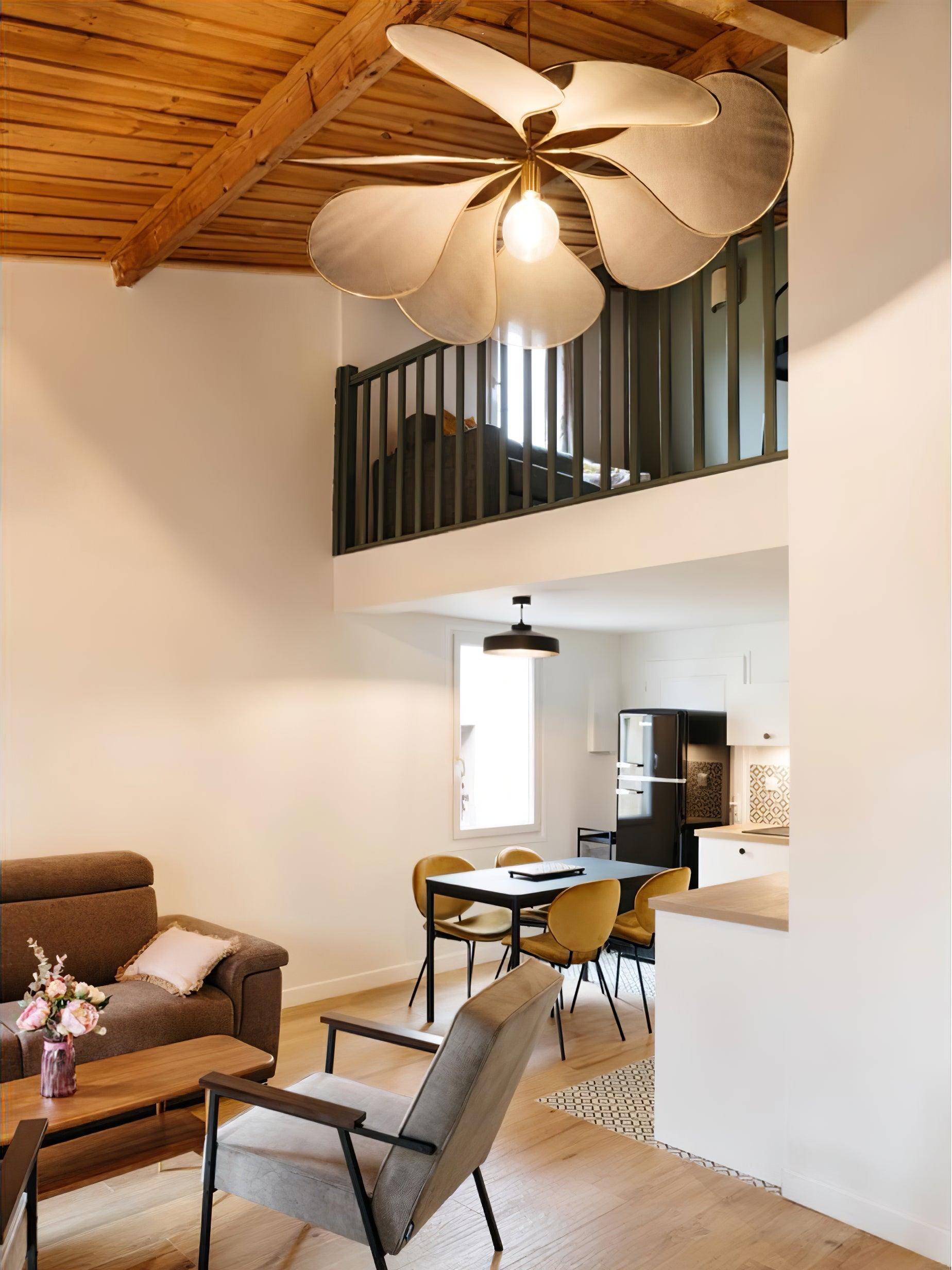 Zerithire Suspension en Tissu Inspiration Naturelle - Neutralighting