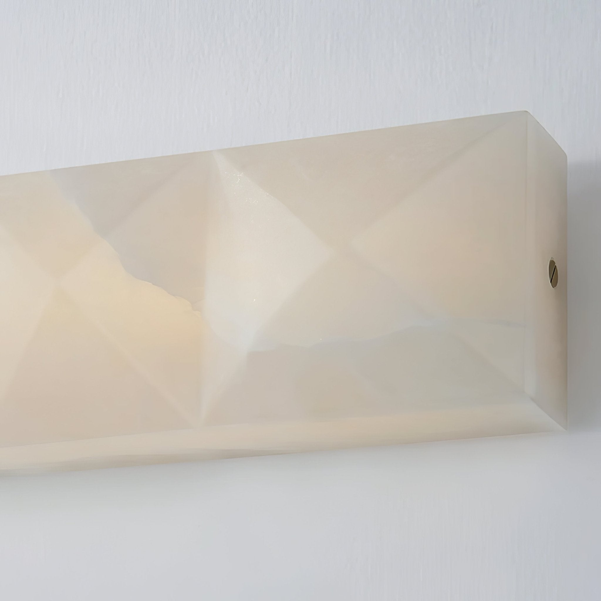 Dione Applique Murale Géométrique en Albâtre - Neutralighting
