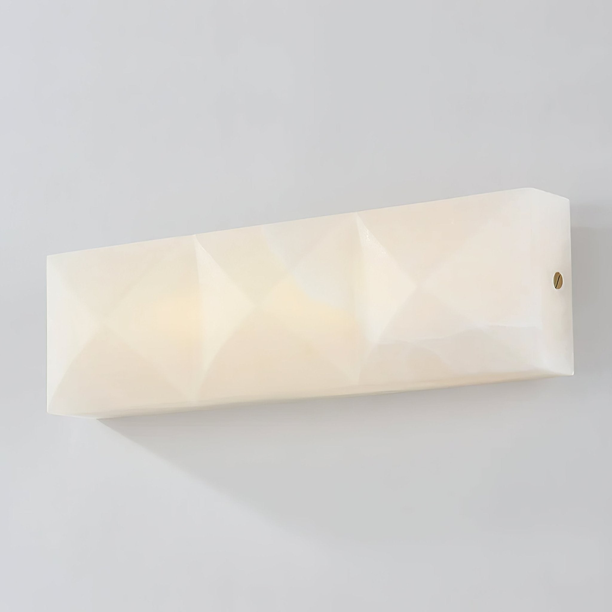 Dione Applique Murale Géométrique en Albâtre - Neutralighting