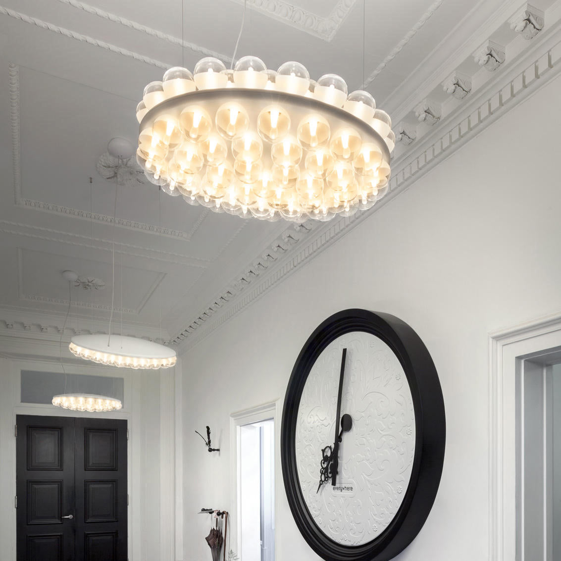 Ulvinos Individual Creativity Resin Glass Chandelier - Lamp Copper