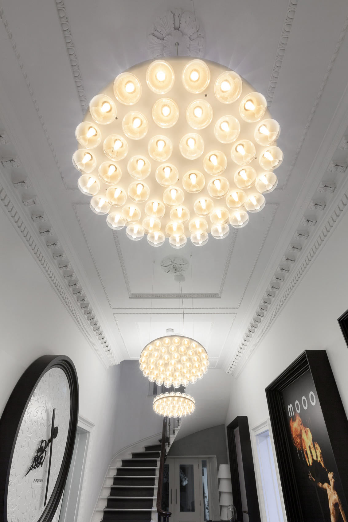 Ulvinos Individual Creativity Resin Glass Chandelier - Lamp Copper