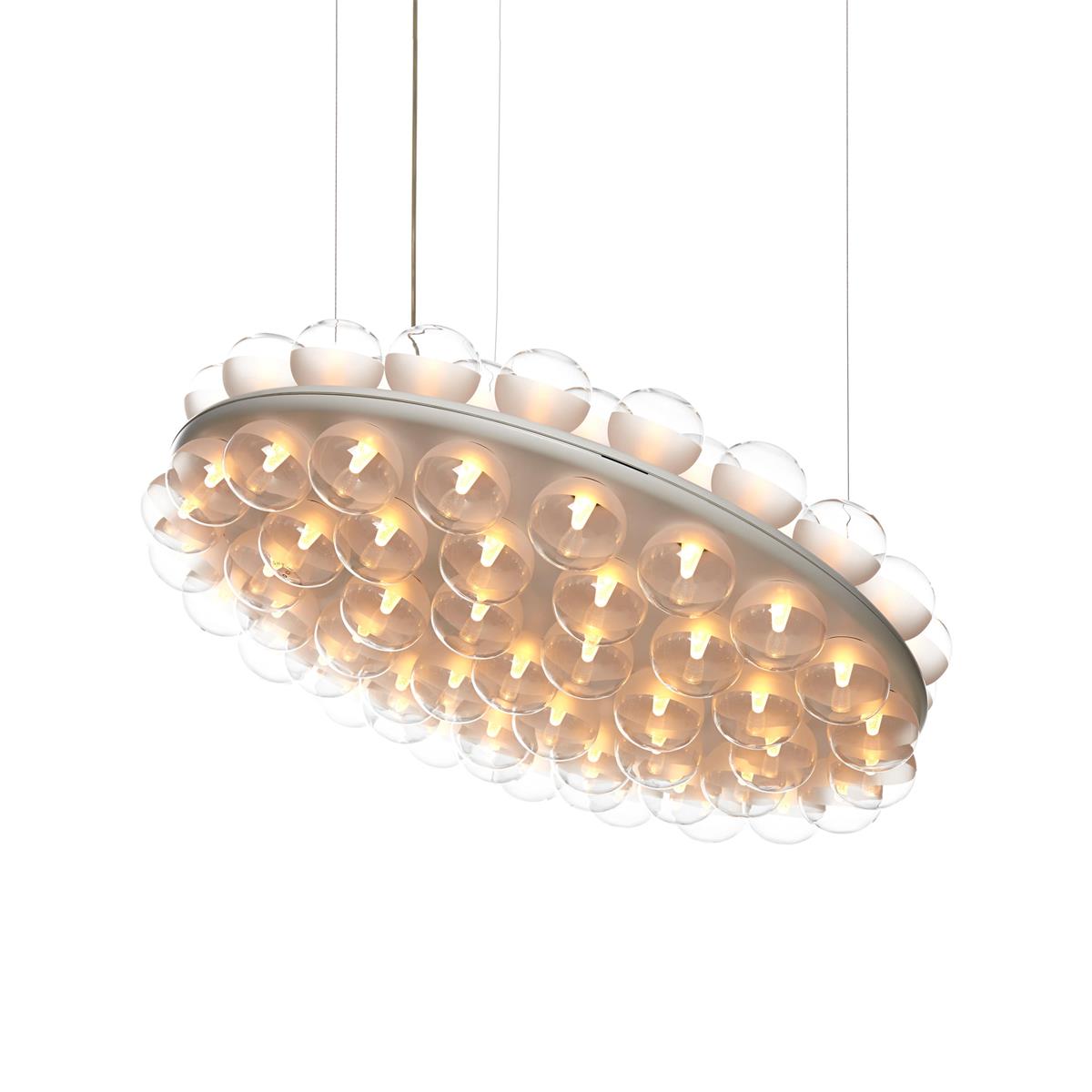 Ulvinos Individual Creativity Resin Glass Chandelier - Lamp Copper