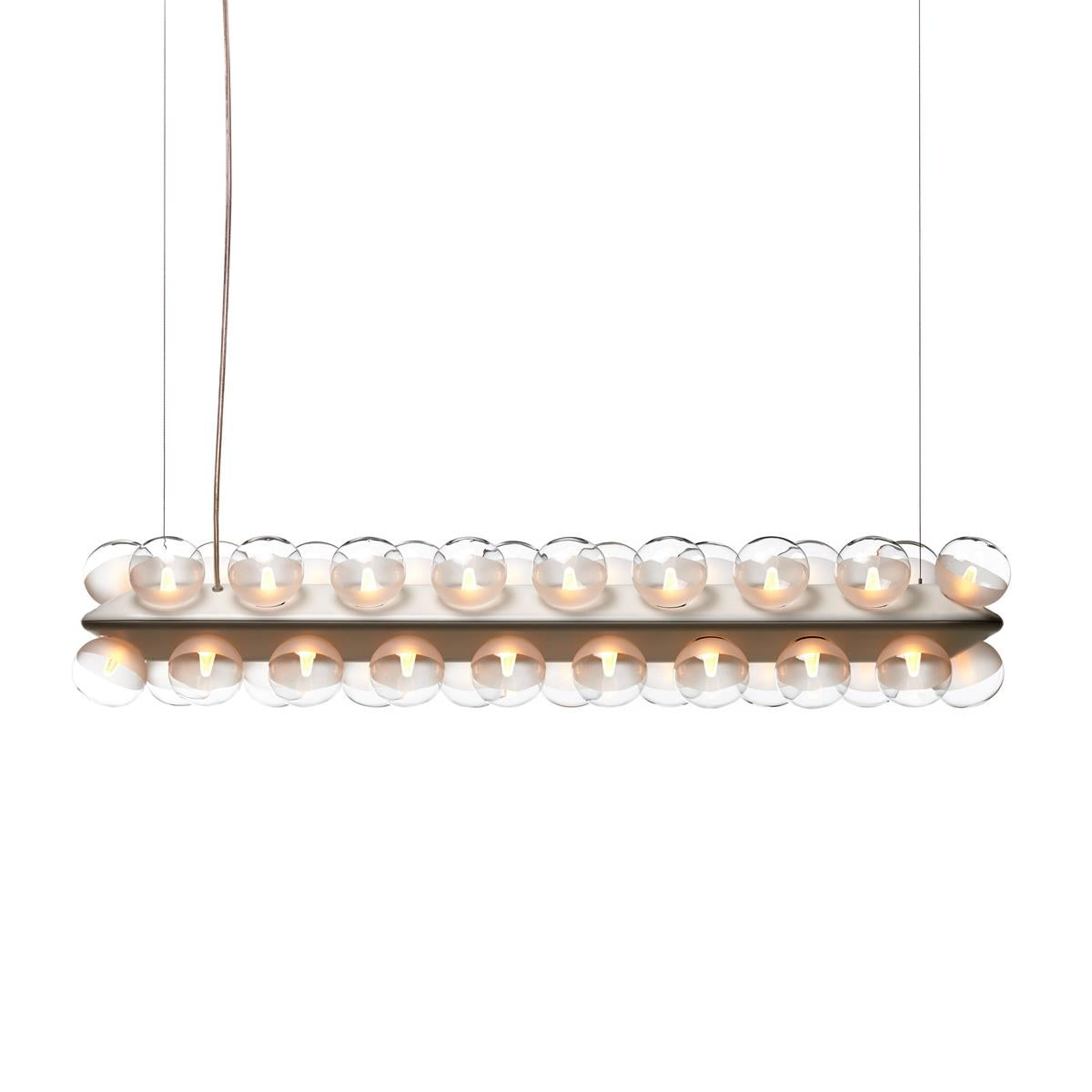 Ulvinos Individual Creativity Resin Glass Chandelier - Lamp Copper