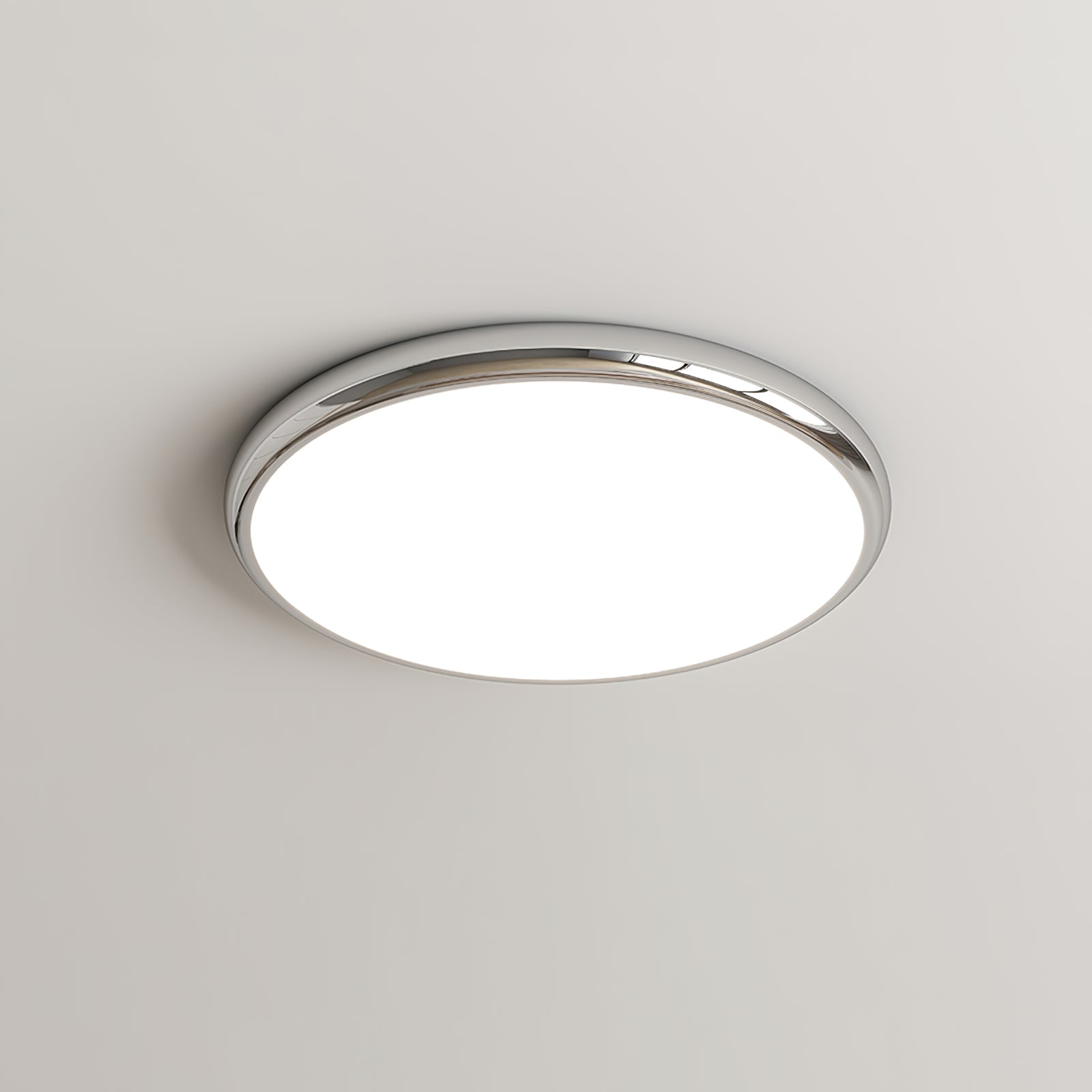Aurdoreth LED Modern Minimalist Metal Flush Mount Ceiling Light - Lamp Copper