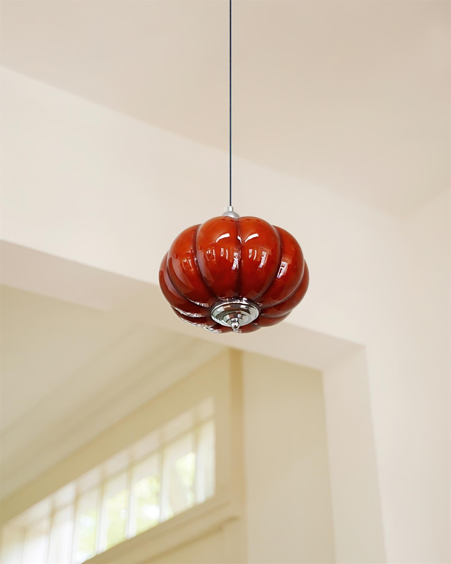 Pumpink Pendant Light Vintage Glass - Letslighting