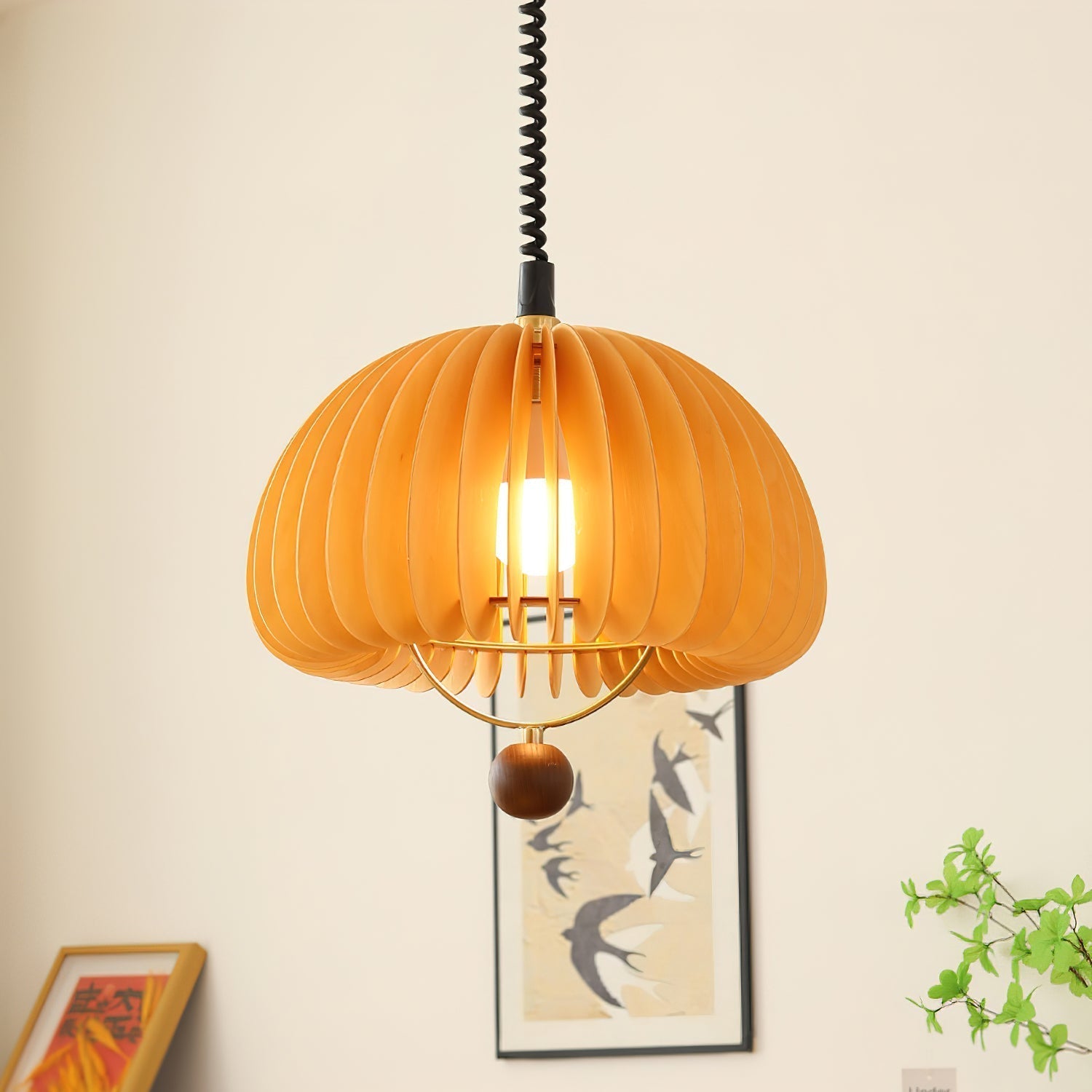 Fisher Suspension Bois Moderne - Neutralighting