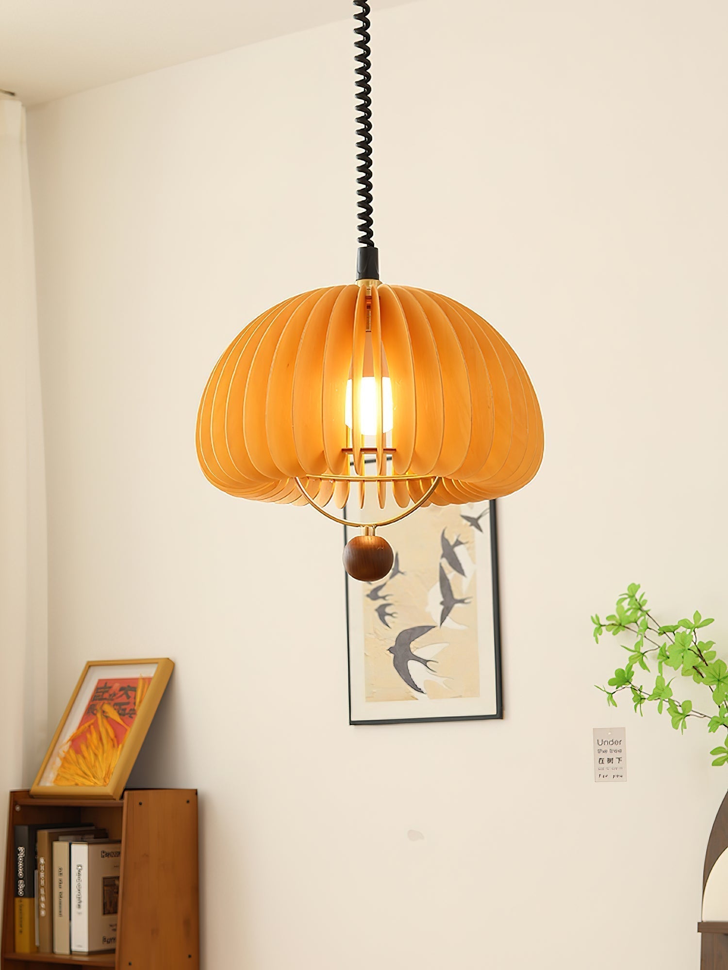 Fisher Suspension Bois Moderne - Neutralighting